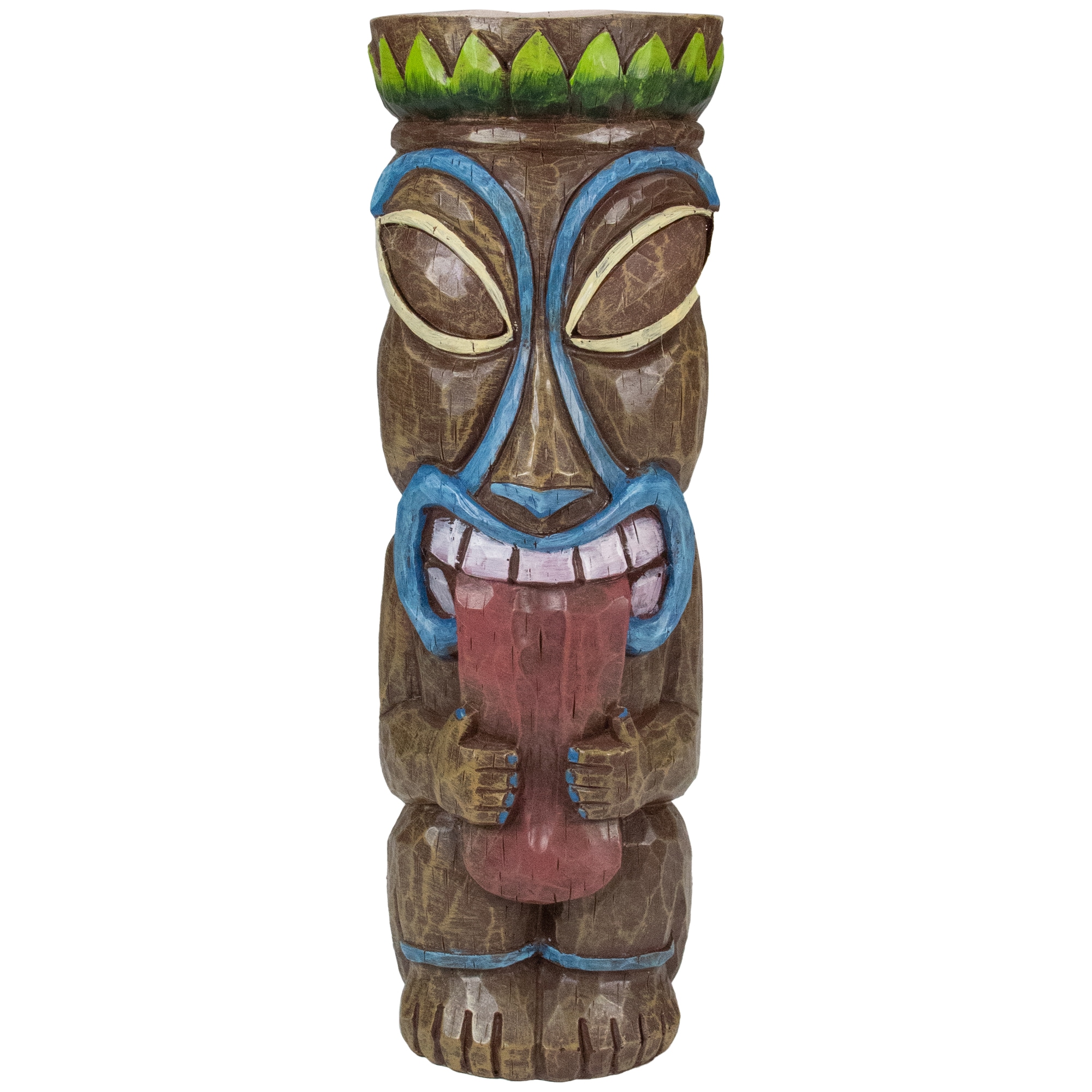 Northlight 34739294 16-in H x 4.5-in W Brown Garden Statue