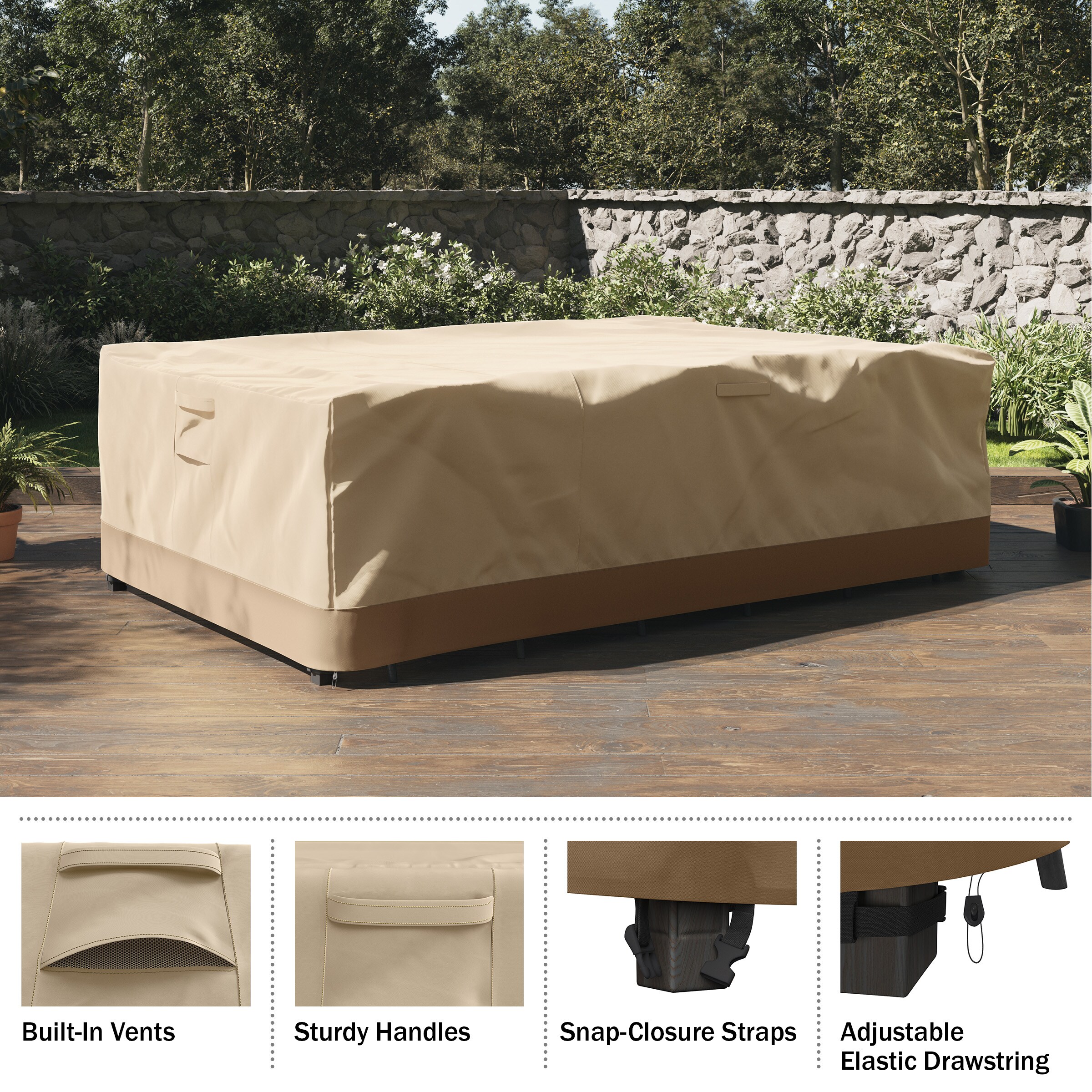 Pure Garden 50-LG1301 Patio-Furniture-Covers - View #2