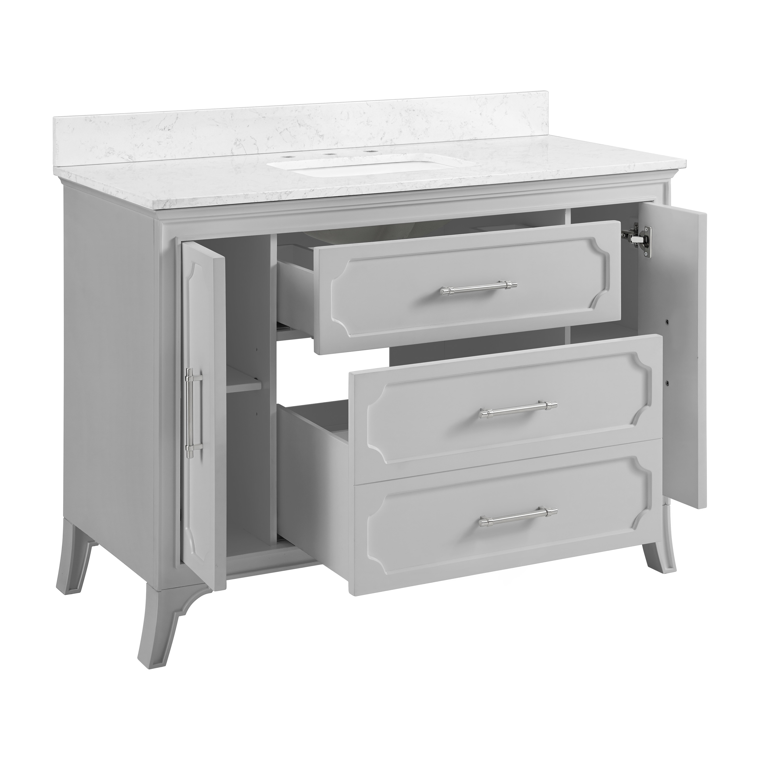 allen + roth 1008VTC-48-242-925UR Bath-Vanity-Combo - View #4
