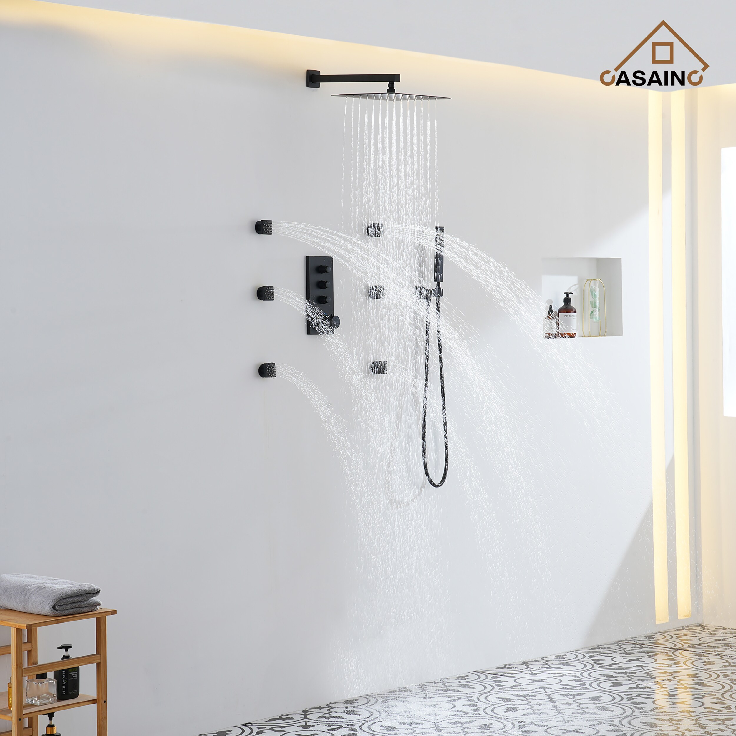 CASAINC CA-102009EB-2 Showerhead-Bar-Panels - View #4