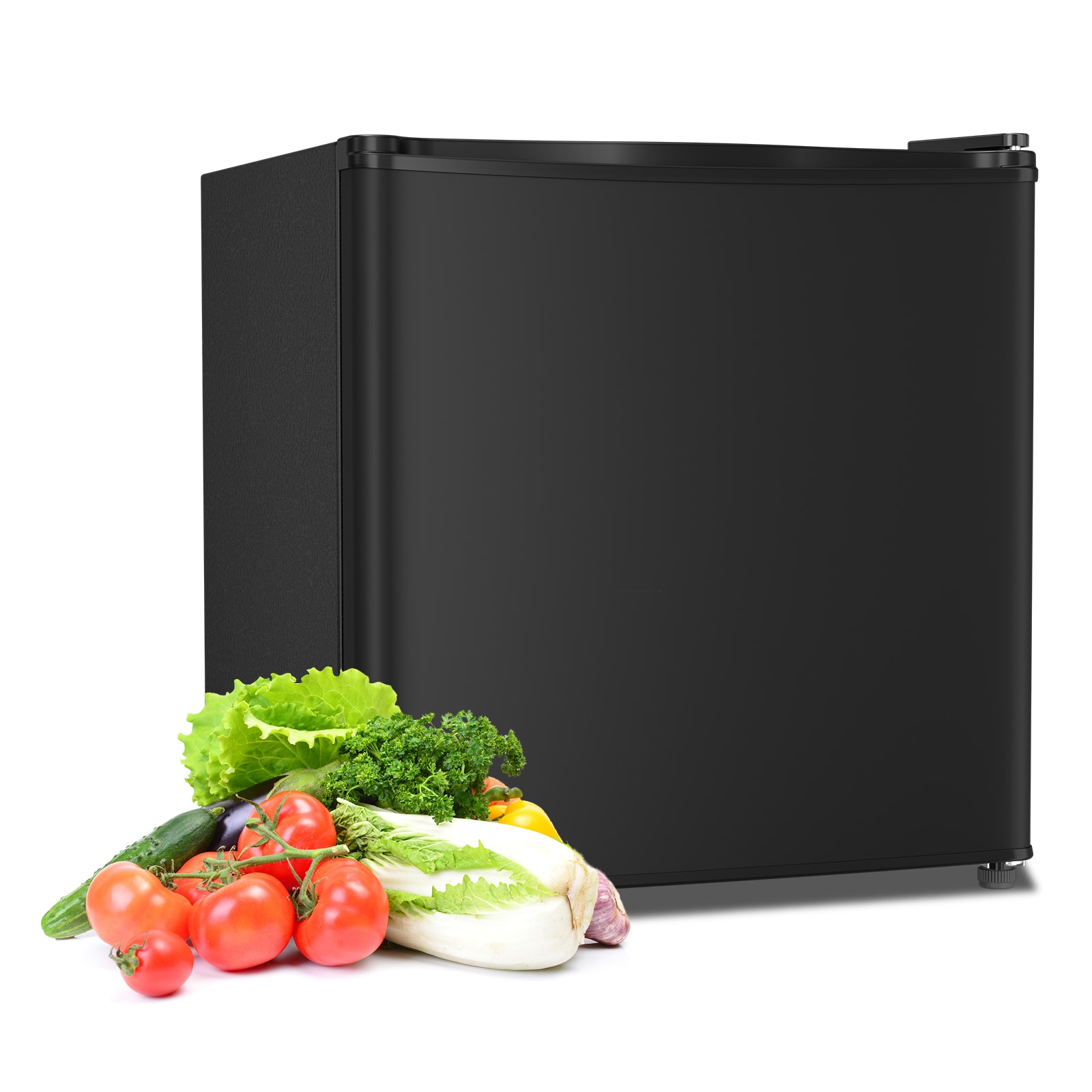 COWSAR LSMF68-F6840B 1.4-Cu. Feet Mini Fridge with Freezer (Black)