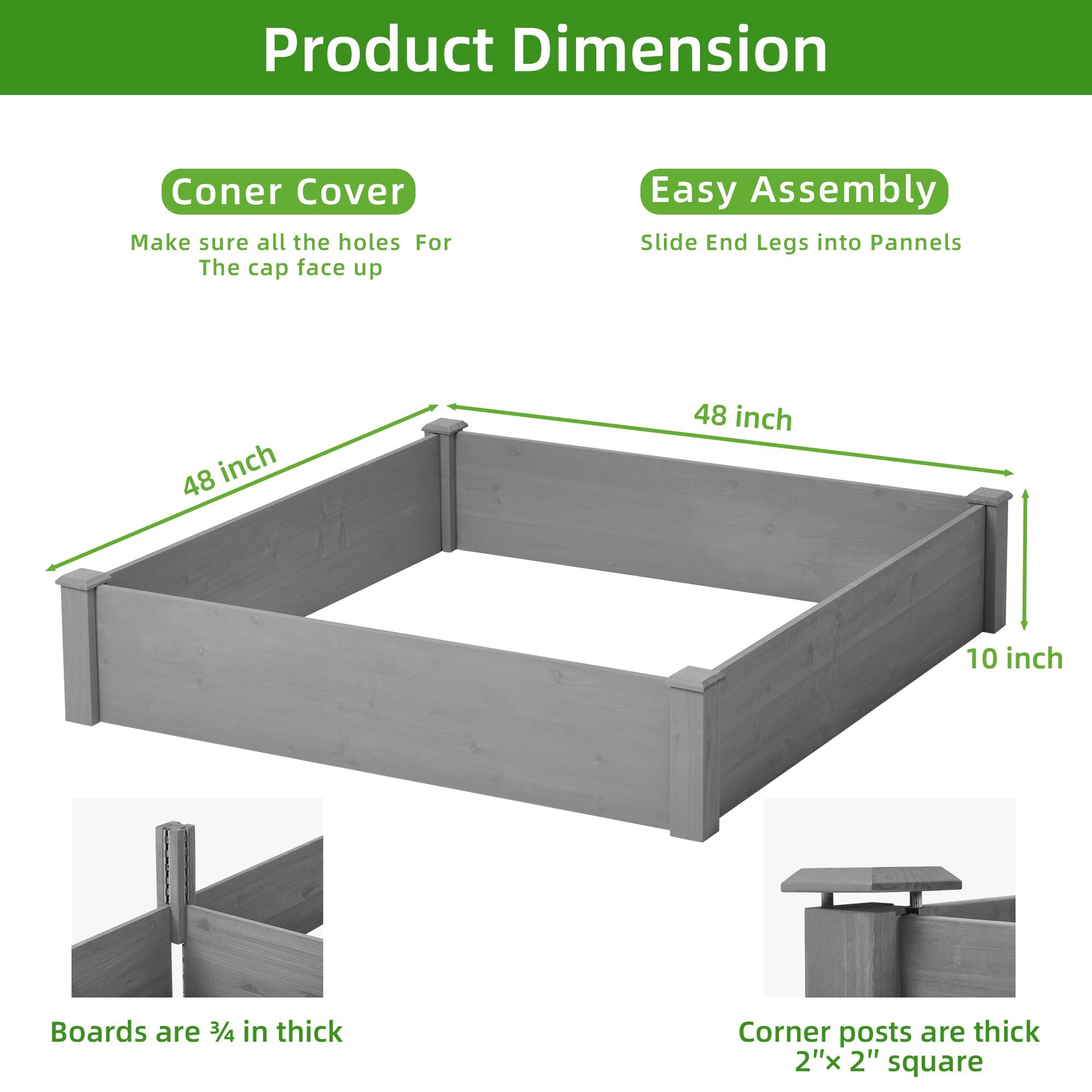 Yiekholo LL-1641AA Raised-Garden-Beds - View #4