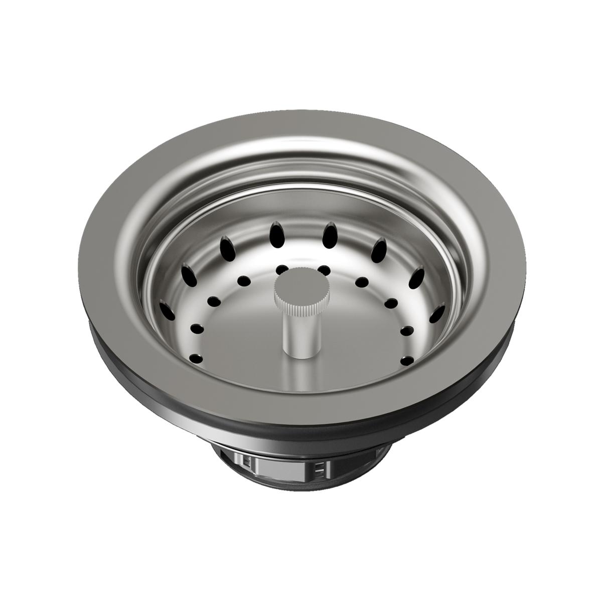 FSQ Floor Sink Basket Drain Strainer - Stainless Steel for