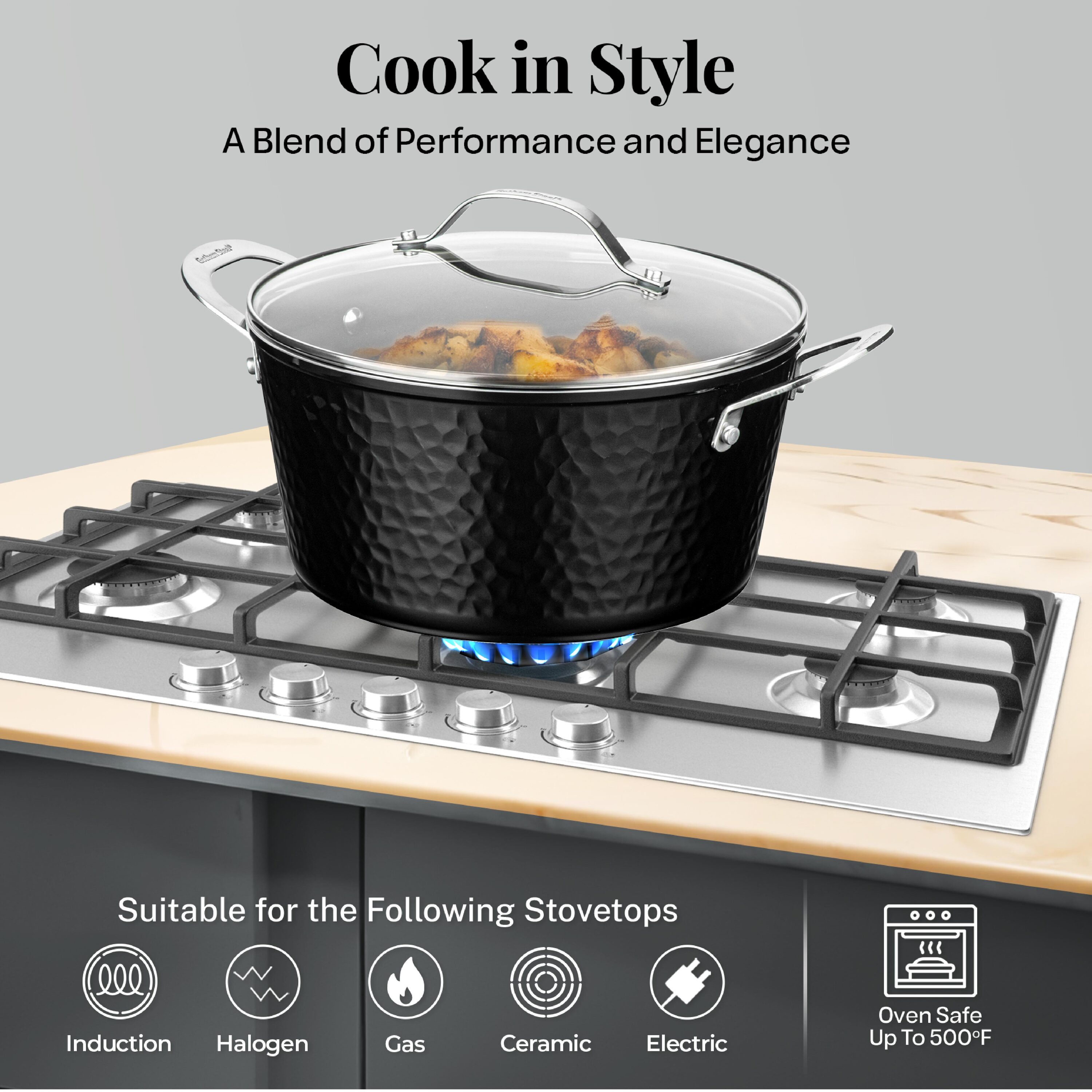 Gotham Steel 6376 Stock-Pots - View #4