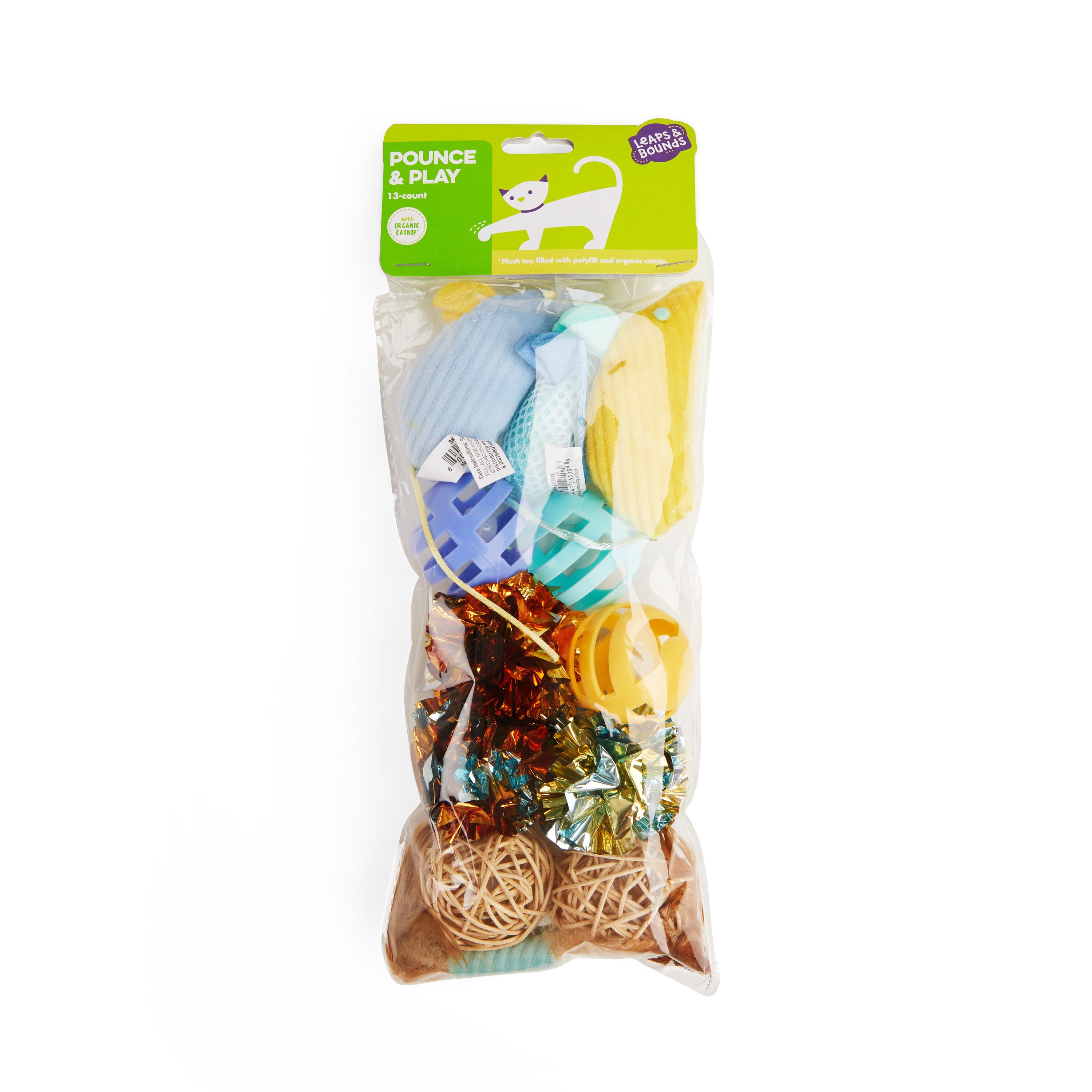 Leaps & Bounds 3528409 Polyester Interactive Cat Toy