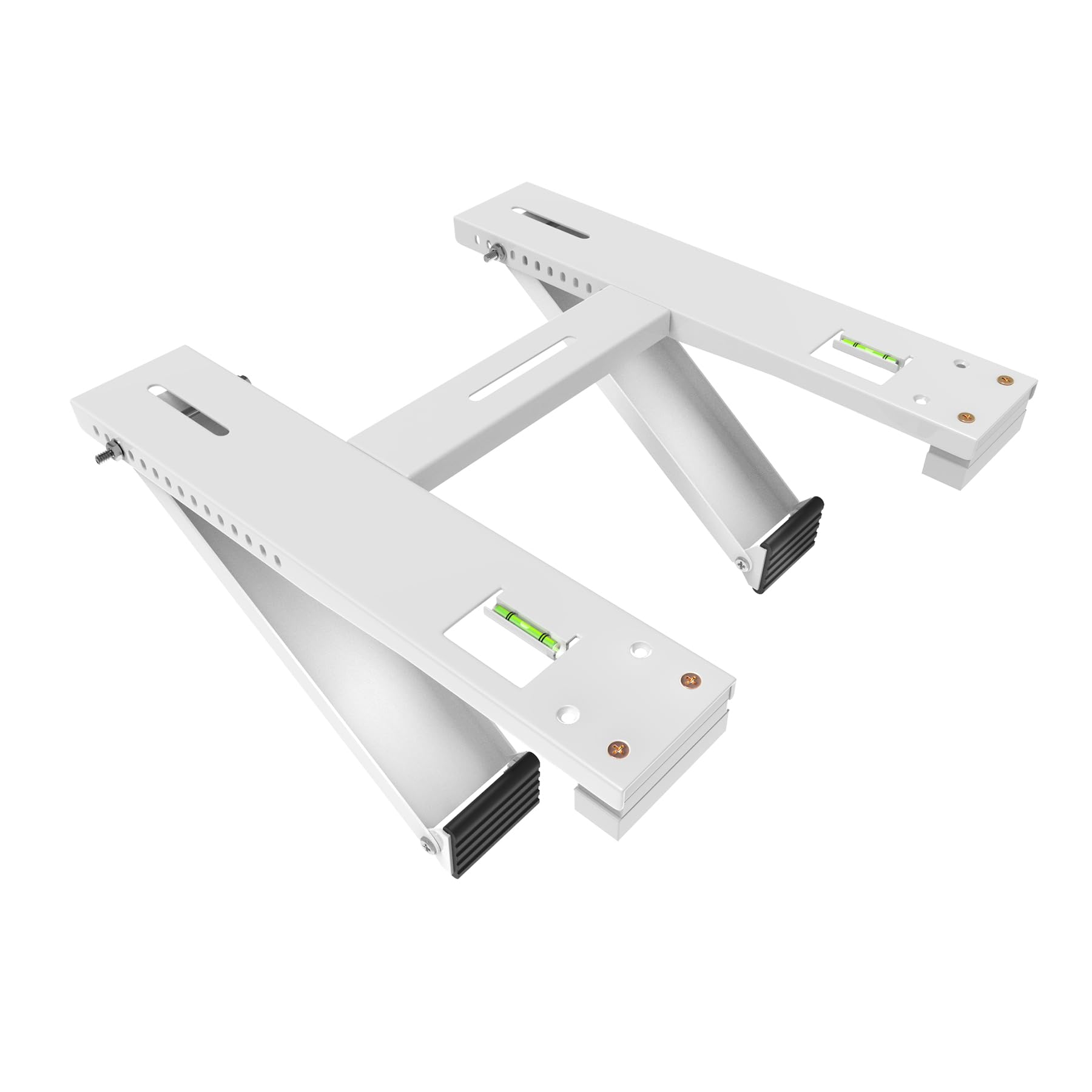 Adrinfly  Window Air Conditioner Support Bracket Universal Adjustable Heavy Duty AC Bracket Double Arm Design Holds Up To 200 lbs Fits 5000 To