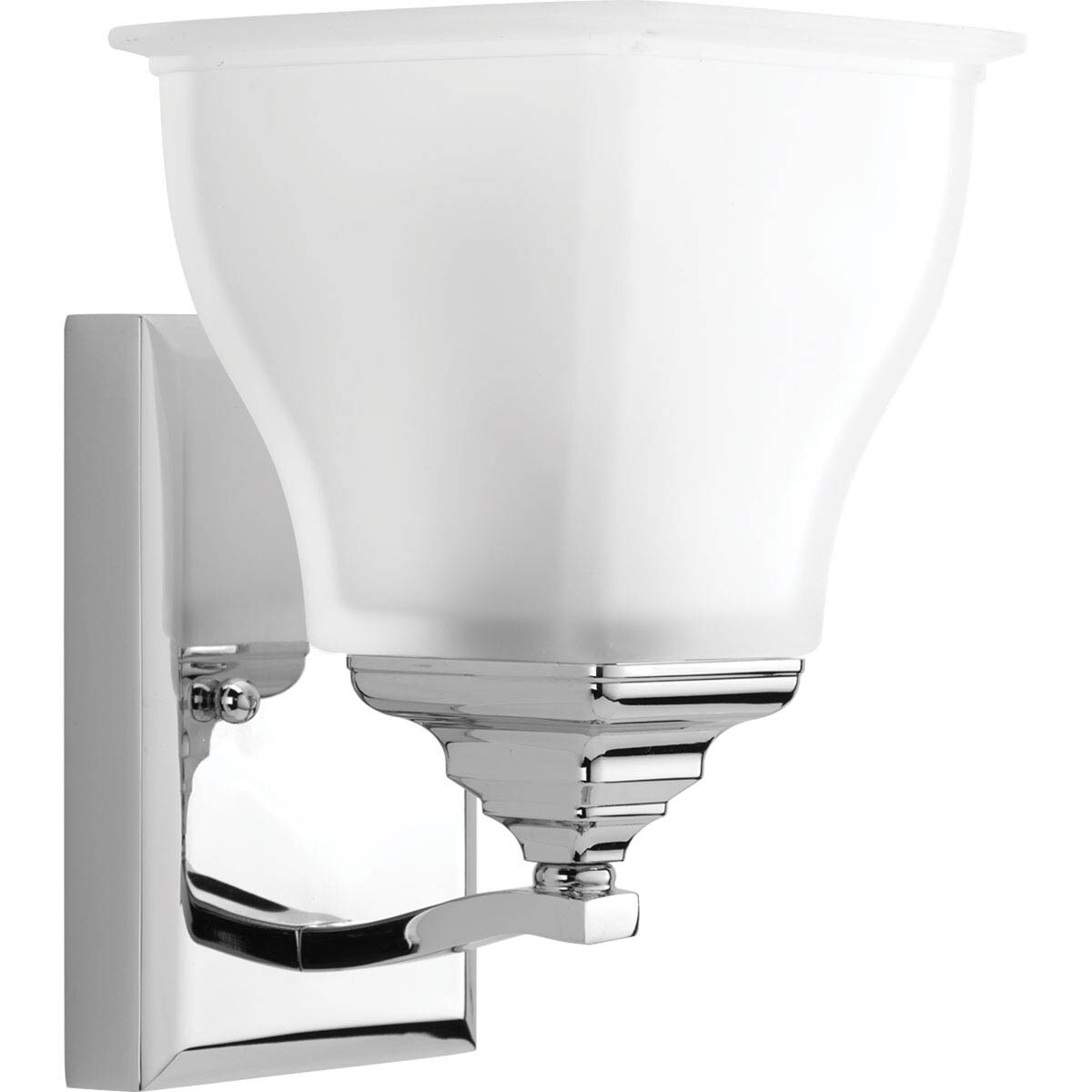 Progress Lighting P2175-15 Callison 1-Light Polished Chrome Transitional Vanity Light