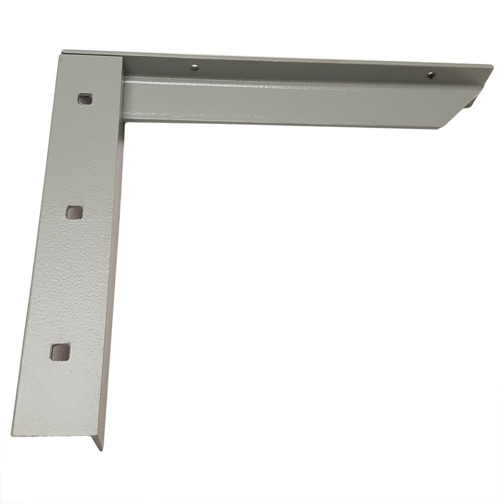CounterBalance CCH-CBCB-12GR Concealed bracket 14-in x 2-in x 12-in Gray Steel Countertop Support Bracket