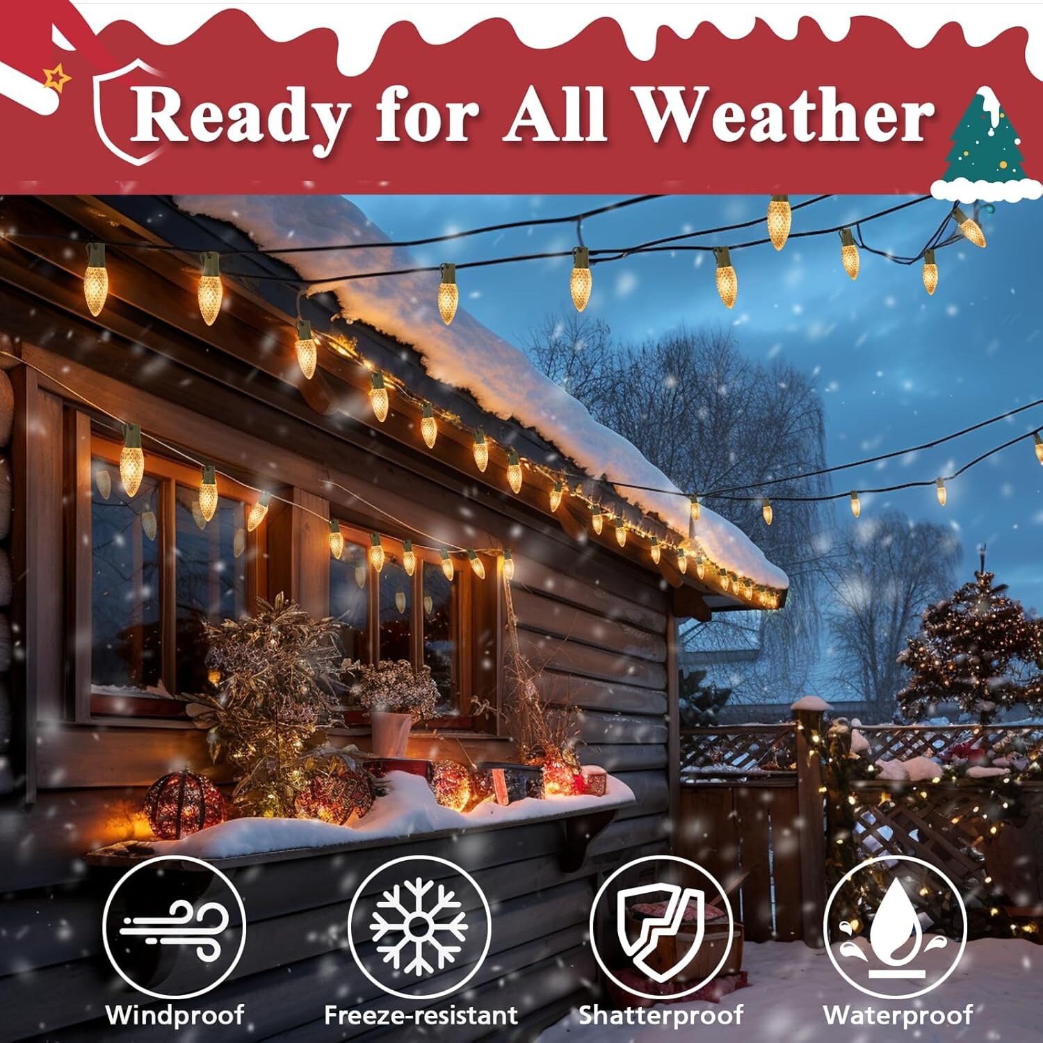 Nordic Hygge B0DDP9GL6W Christmas-String-Lights - View #4