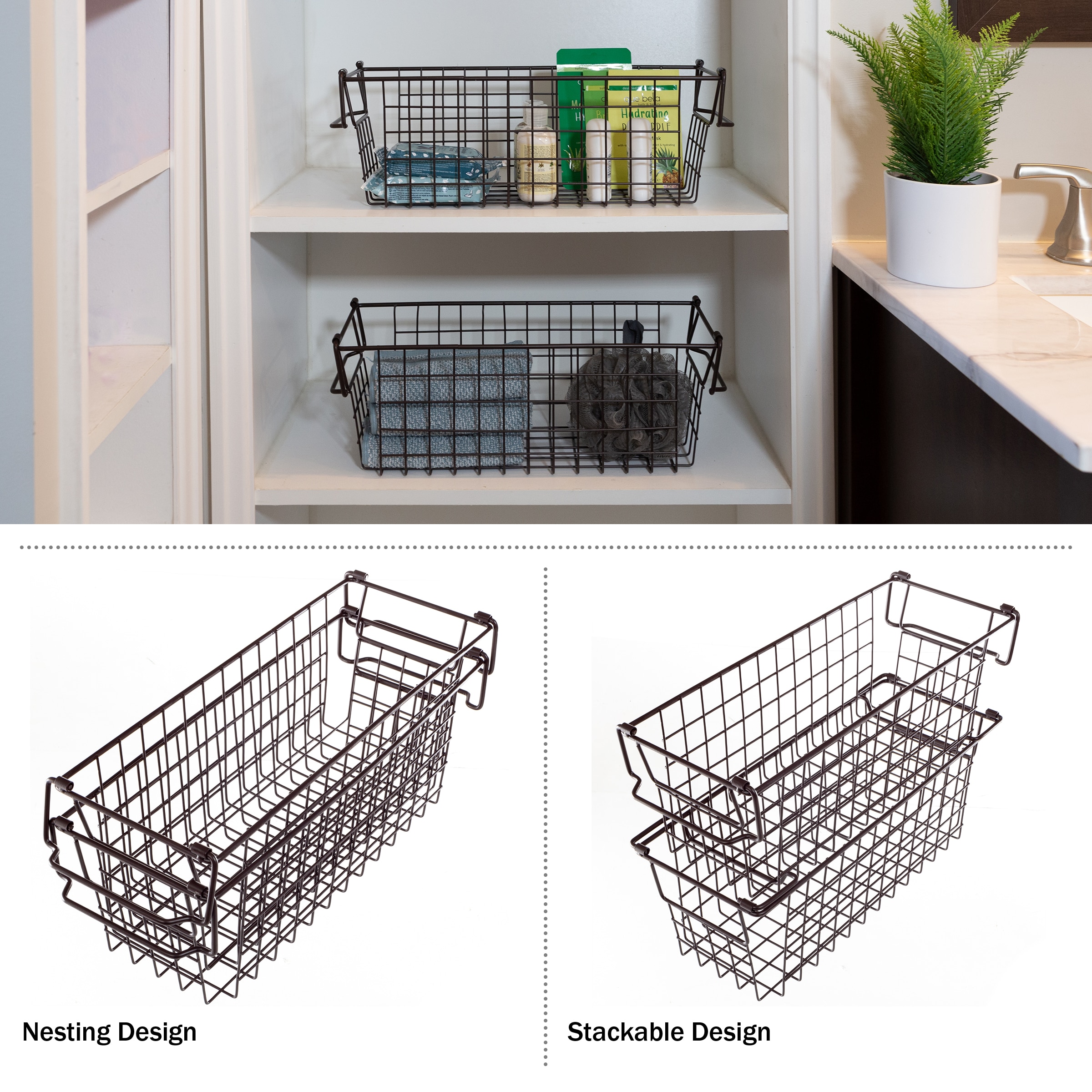 Home-Complete ST-HOME4-ESP Bins-Baskets - View #7