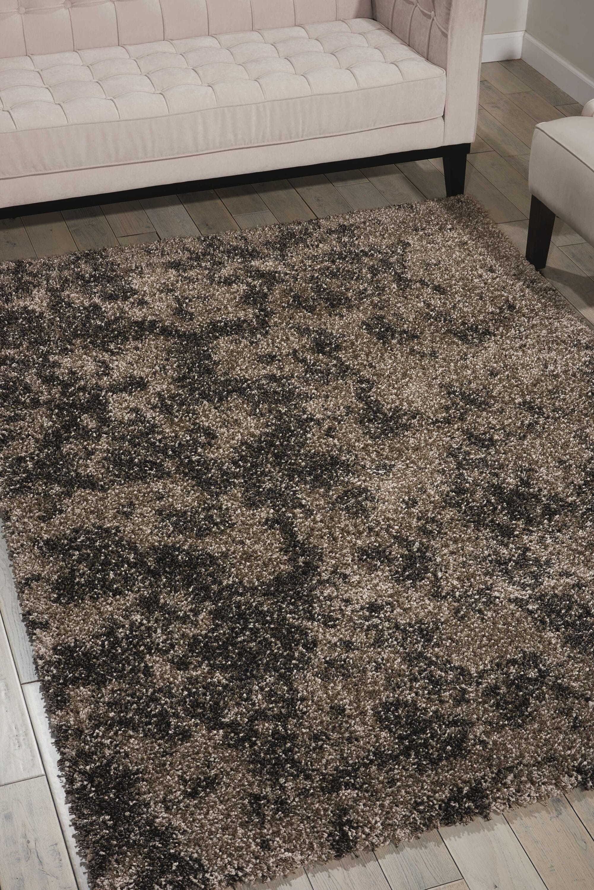 Nourison 33470 Amore 3 x 5 (ft) Polypropylene Granite Rectangular Indoor Abstract Area rug