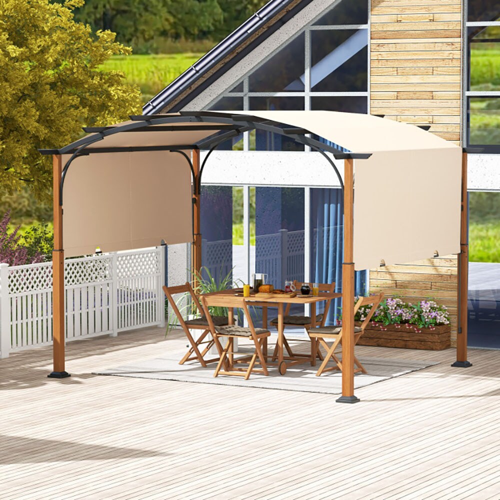 GZMR GZ-1185107BE Wood-Resin-Gazebos - View #3
