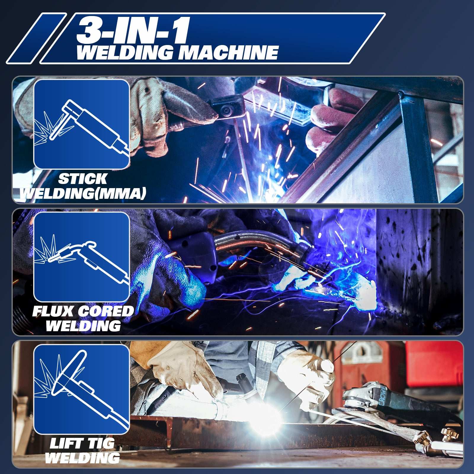 BILT HARD WLD-1608 Wire-Feed-Welders - View #2