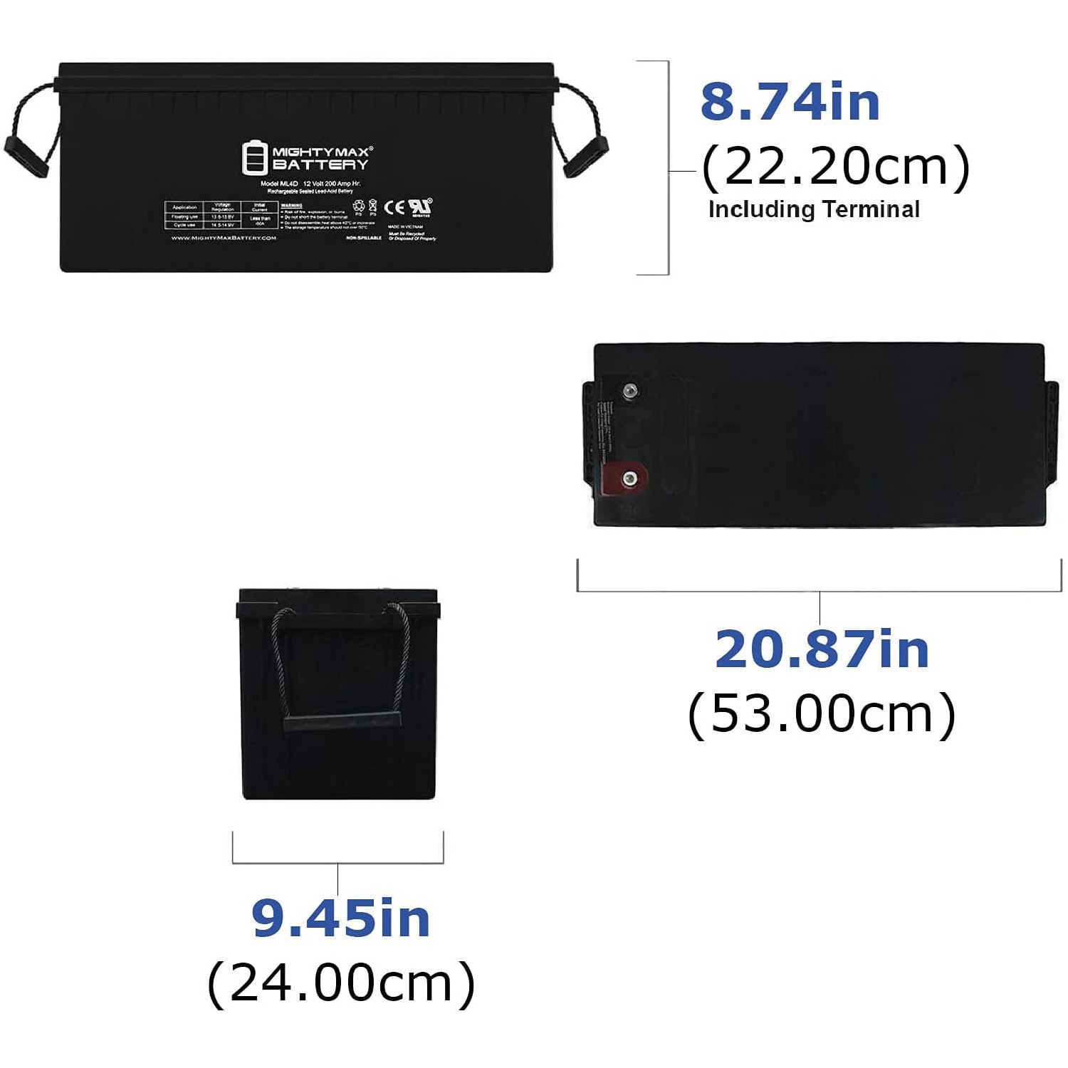Mighty Max Battery MAX3488278 Device-Replacement-Batteries - View #3