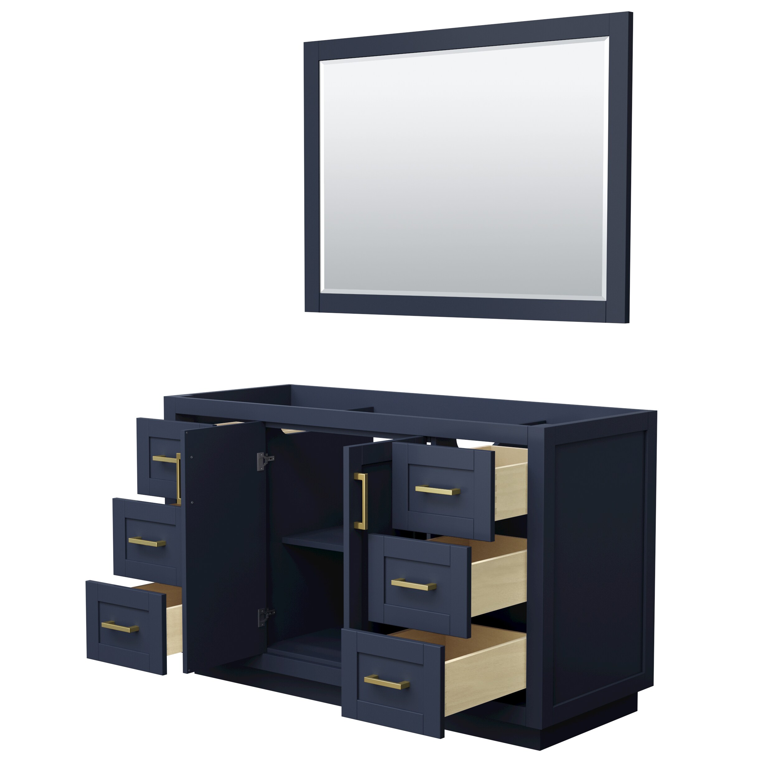 Wyndham Collection WCF292954SBLCXSXXM46 vanities - View #2
