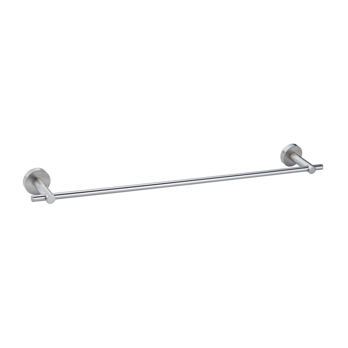 Towel Bar in Chrome No Drilling Required 24 in 
