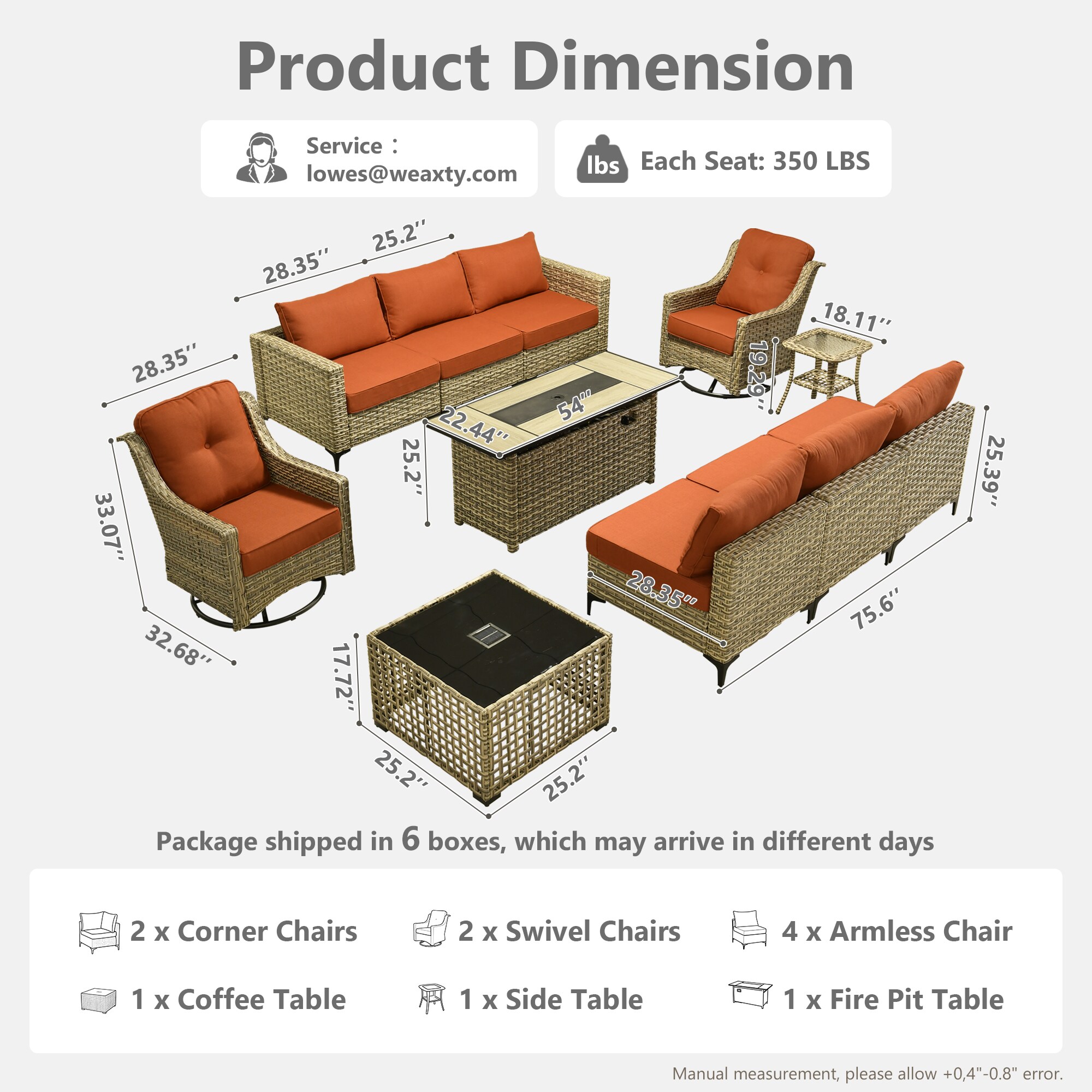 weaxty HMBCFP8503-PYZDSC811 Patio-Sofas-Daybeds - View #6