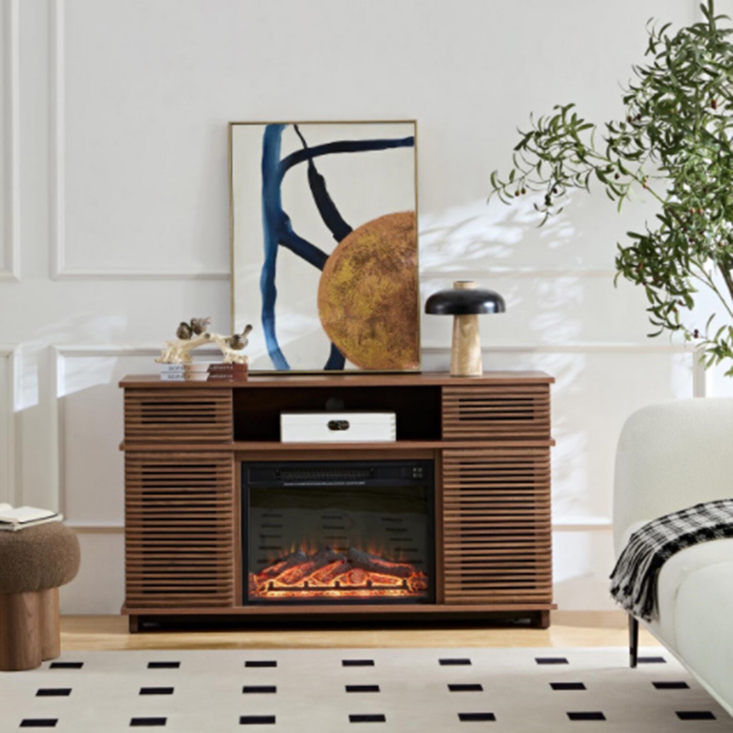 SINOFURN SYA170017WT Electric-Fireplaces - View #5