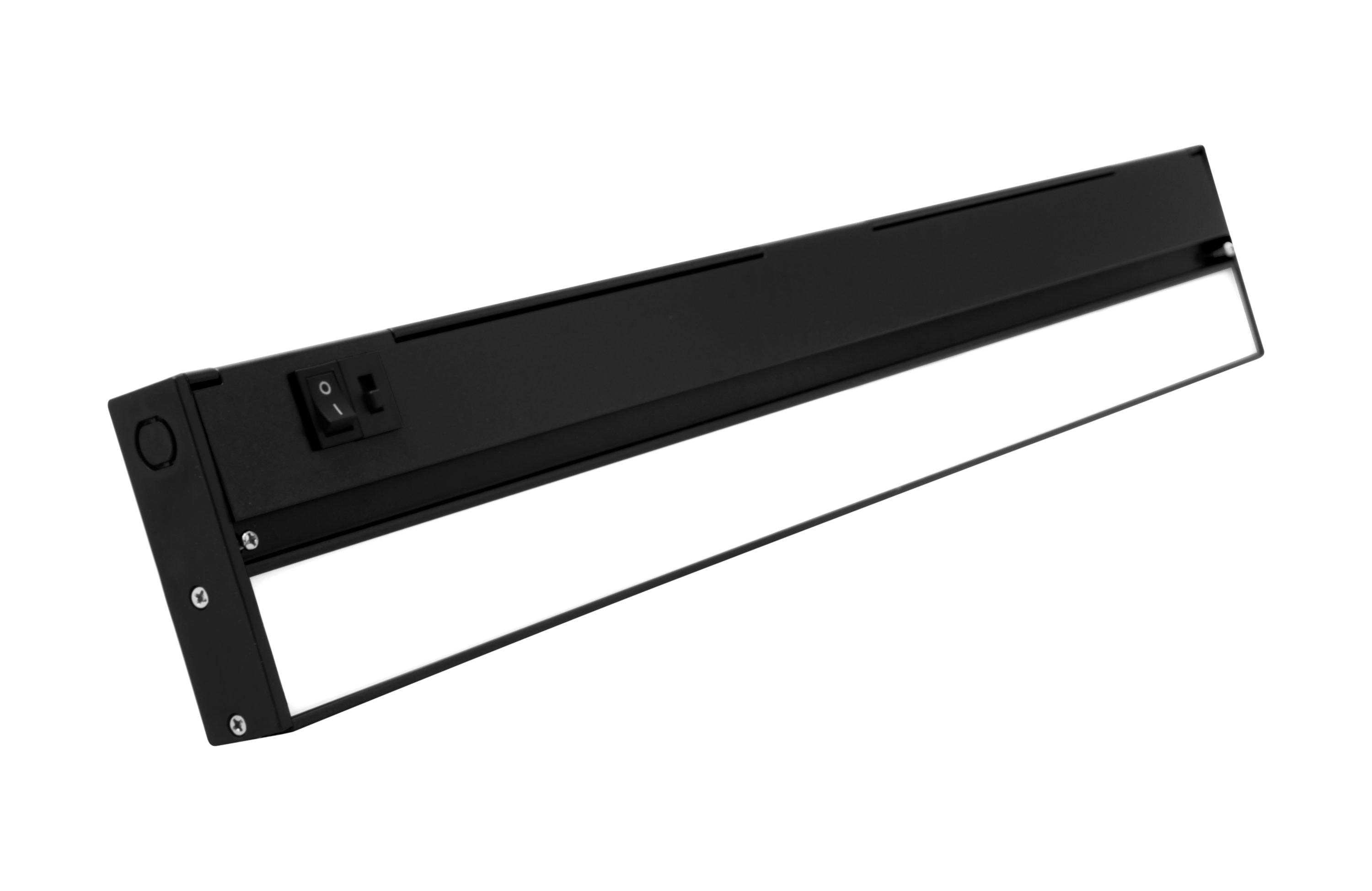 Nicor Lighting NUC521SBK NUC5 21.5-in Hardwired LED Under Cabinet Light Bar