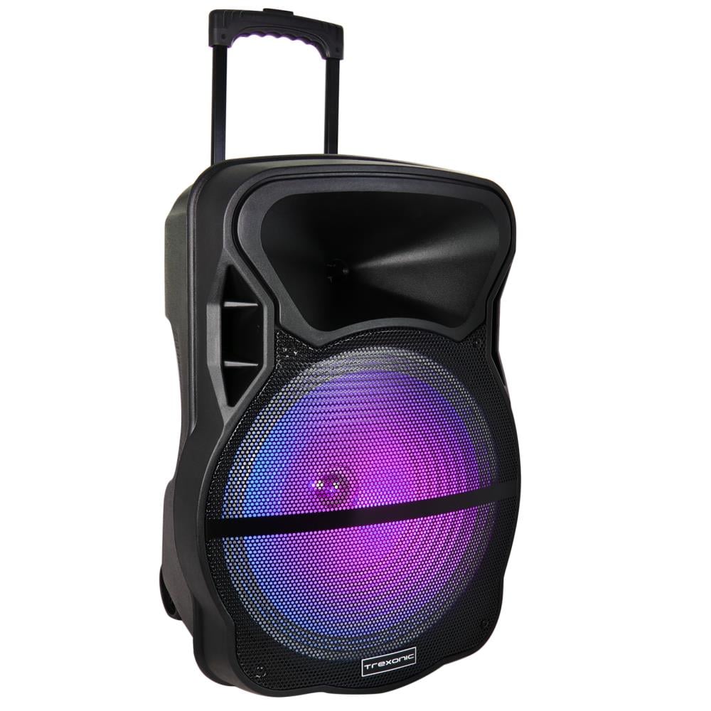 Trexonic 23-in 2500-Watt Smart Bluetooth Compatibility Indoor Portable  Speaker in the Speakers department at
