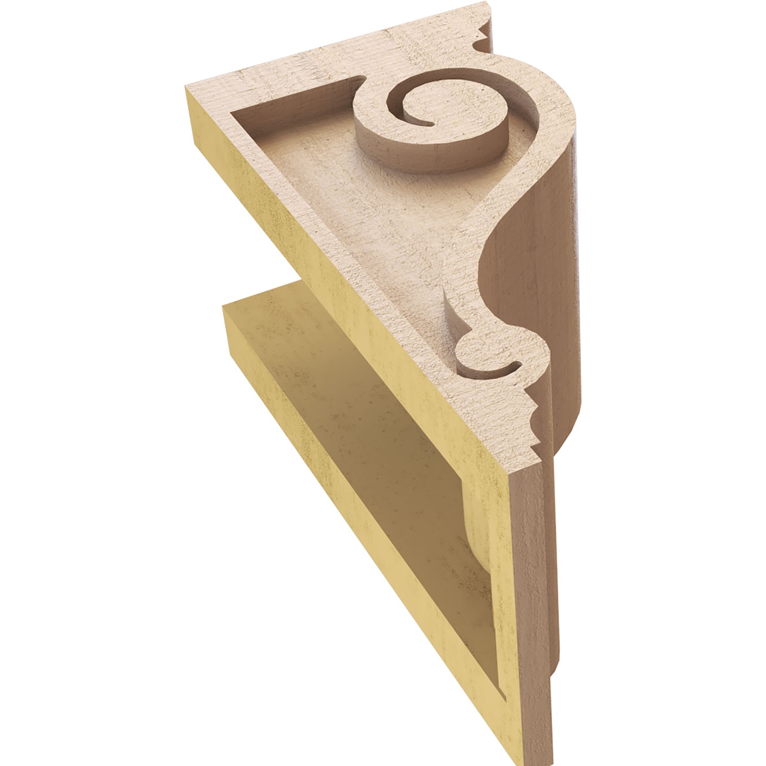 Ekena Millwork CORU05X05X10SCRRCPR corbels - View #6