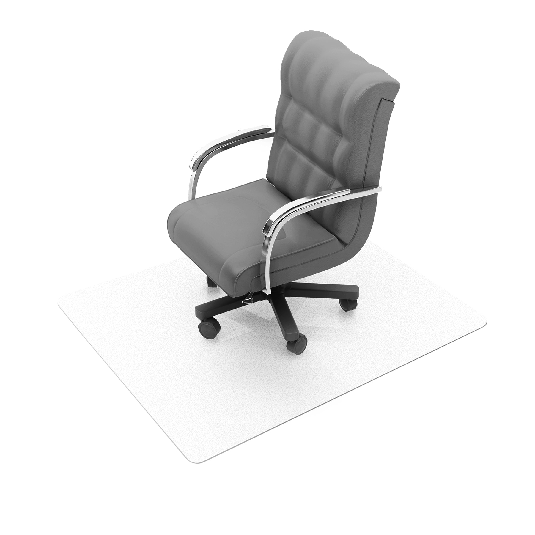 Plastic office chair online mats