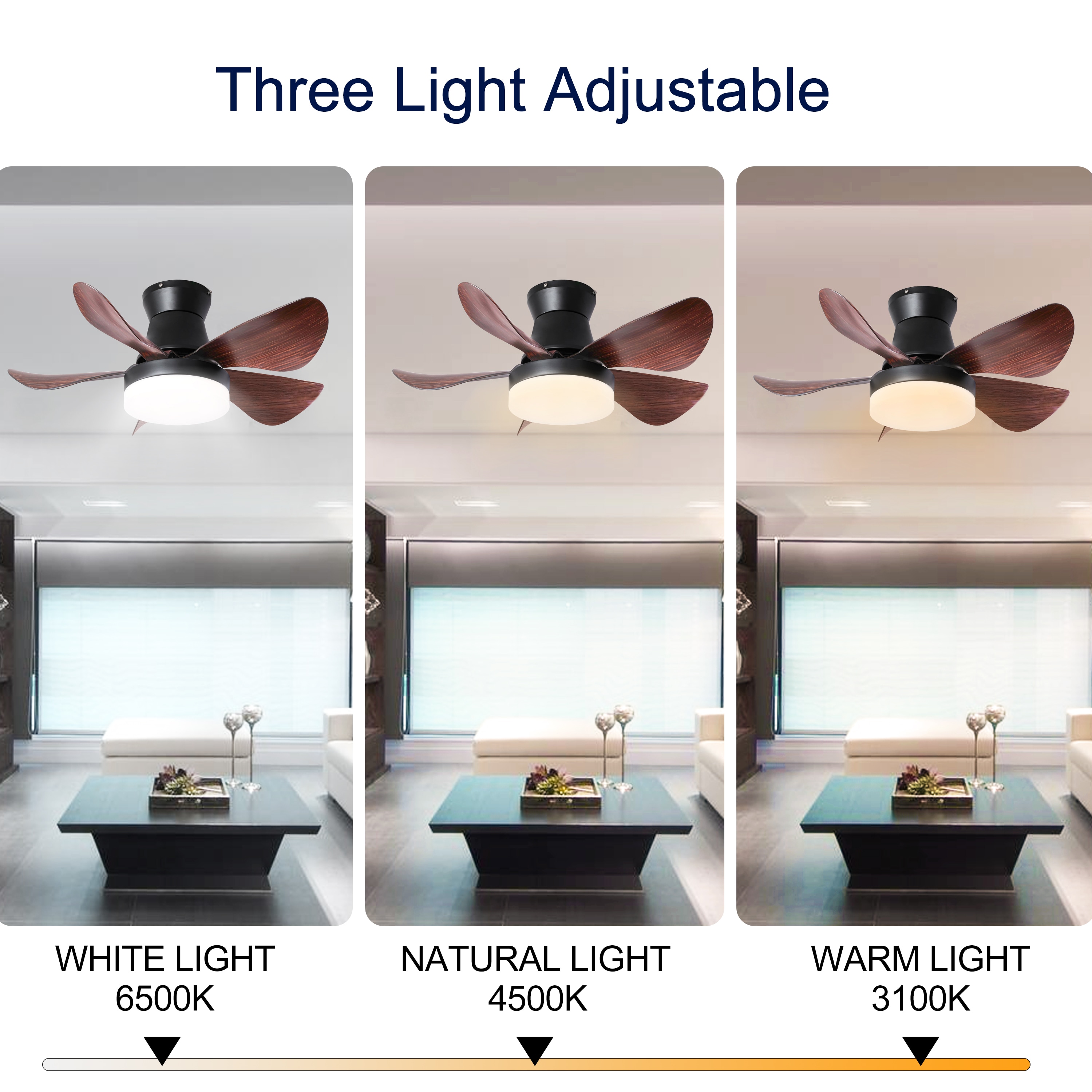 WELLFOR AMYUA-01 Ceiling-Fans - View #6