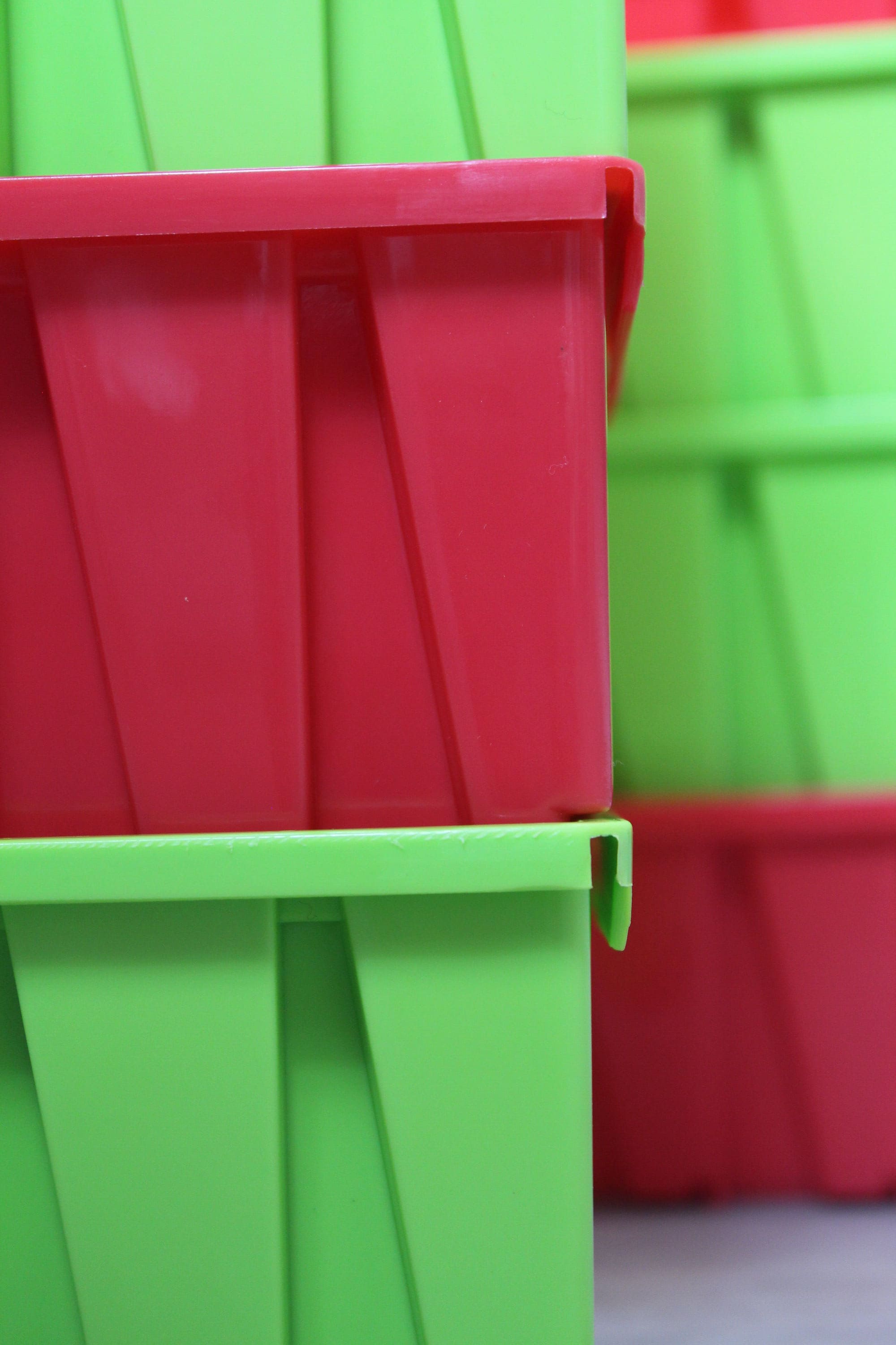 Stackable Bins  Stacking Plastic Storage Bins On Sale