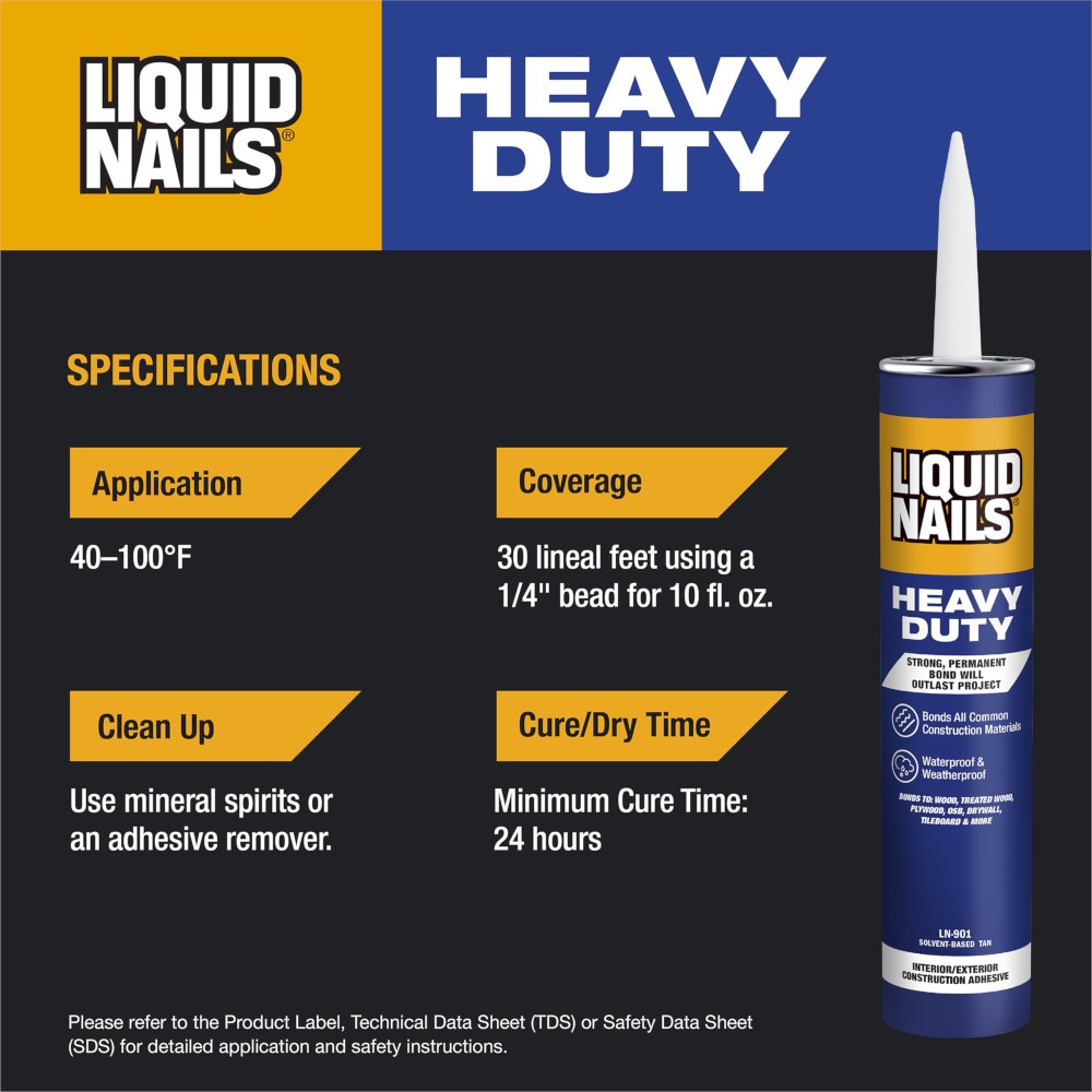 LIQUID NAILS LN-901 Construction-Adhesive - View #5