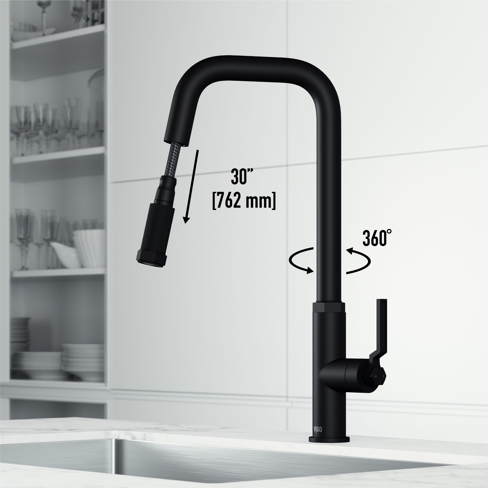 VIGO VG02036MB Kitchen-Faucets - View #5