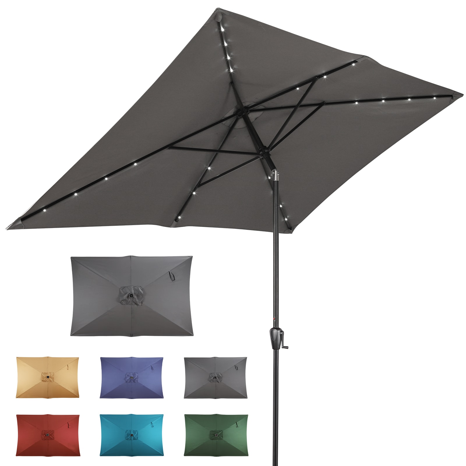 Sun-Ray 801001GREC Umbrellas-2 - View #2