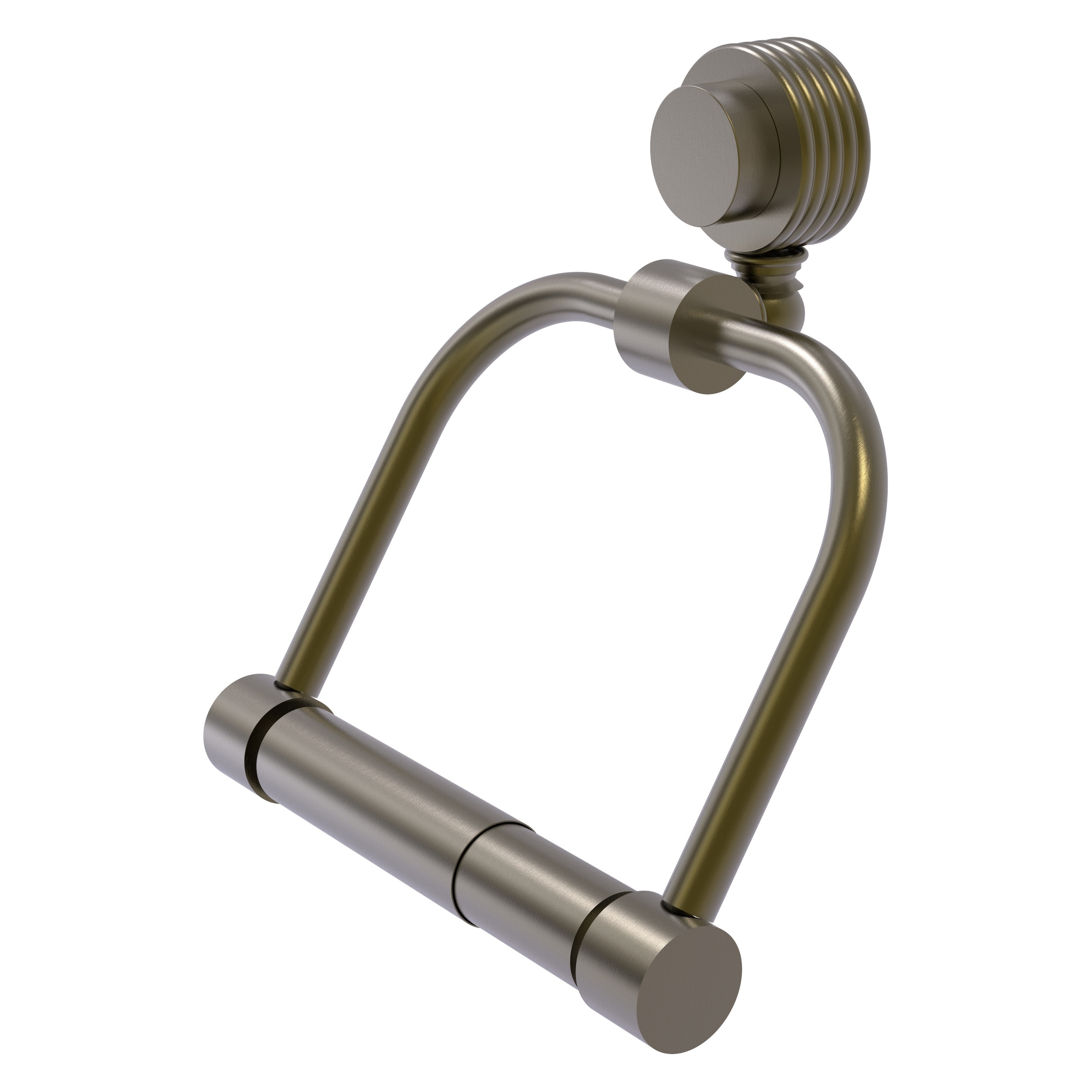 Allied Brass 424G-ABR Venus Antique Brass Wall mount Double post Toilet Paper Holder 1 -Rolls