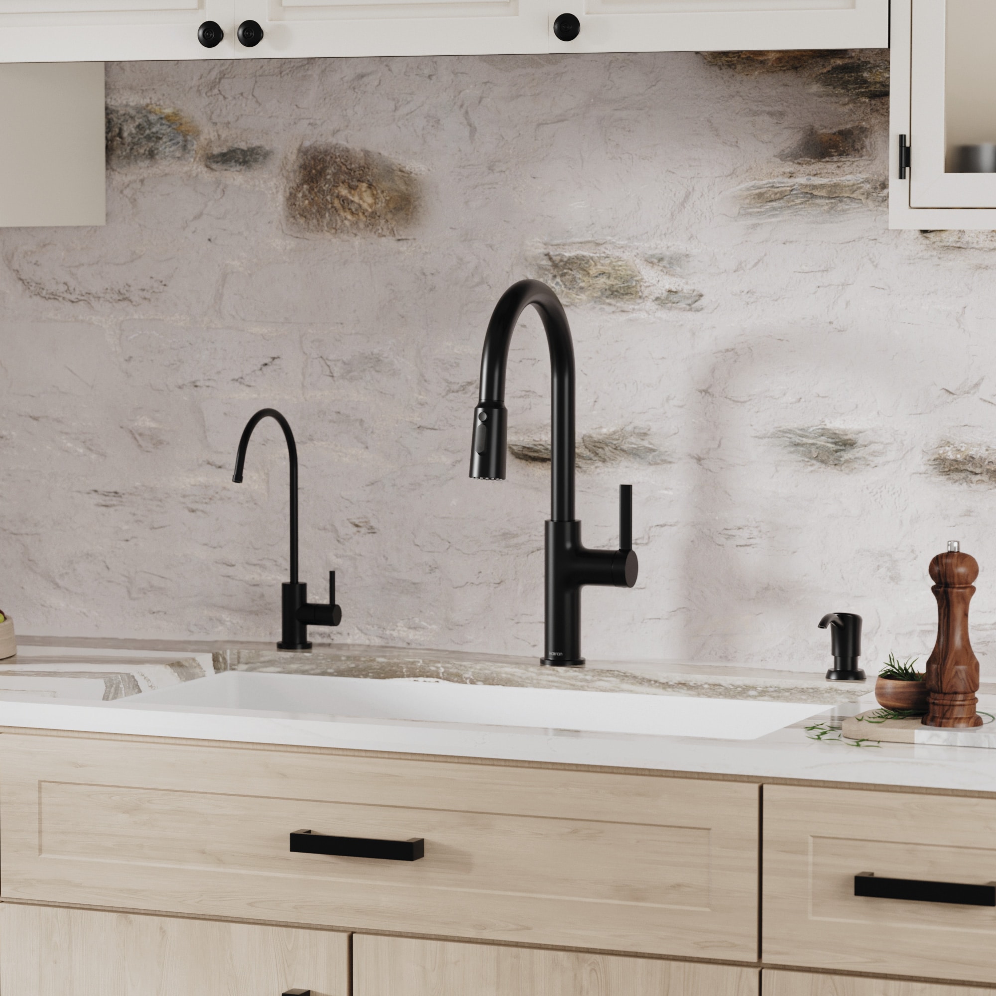 Karran QU-812-WH-PK1 Kitchen-Sinks - View #4