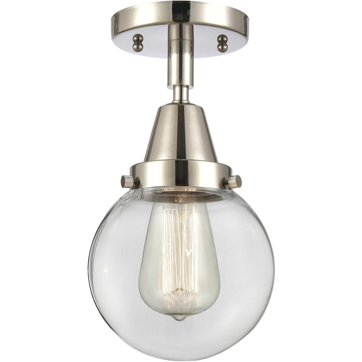 Innovations Lighting 2134973 447-1C-PN-G202-6-LED Beacon Flush Mount Polished Nickel