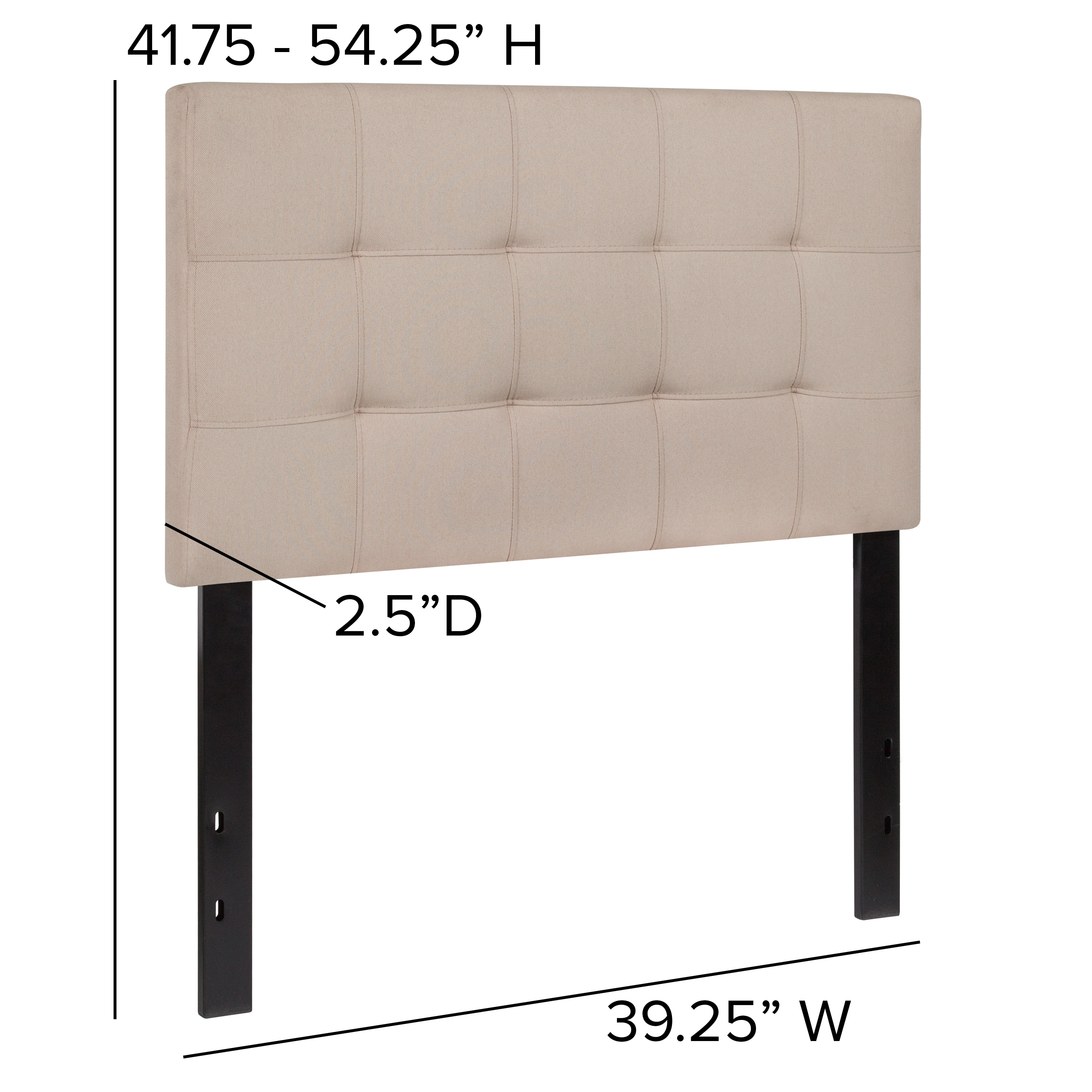 Flash Furniture 889142217268 Upholstered-Headboards - View #6