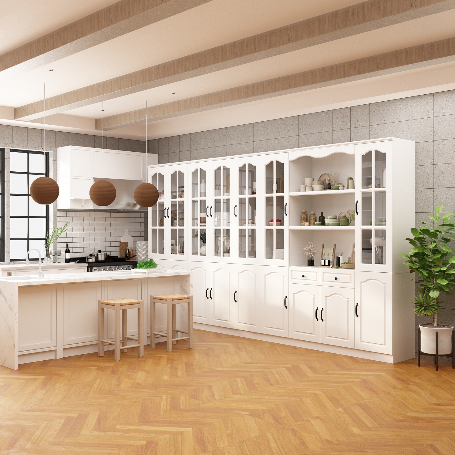 FUFU&GAGA KF020392+394+395 Dining-Kitchen-Storarge - View #10