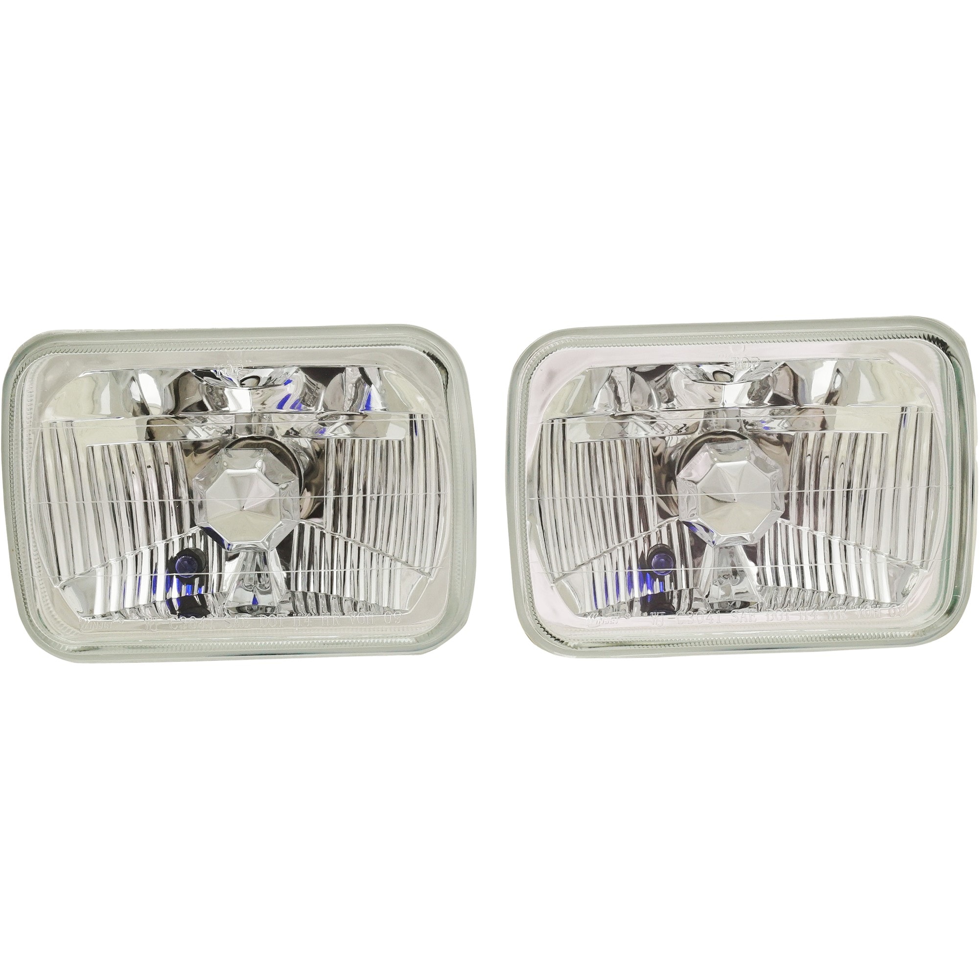 Garage-Pro JCWSTYU9702CHL4GP Driver and Passenger Side Headlight For Ford F-250 Super Duty 1999-2010 Also Fits F-350 Super Duty Halogen Clear Lens with Bulb(s)