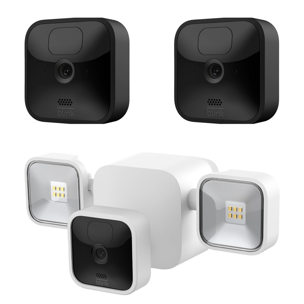 Blink Whole Home Wired Bundle with Floodlight Camera