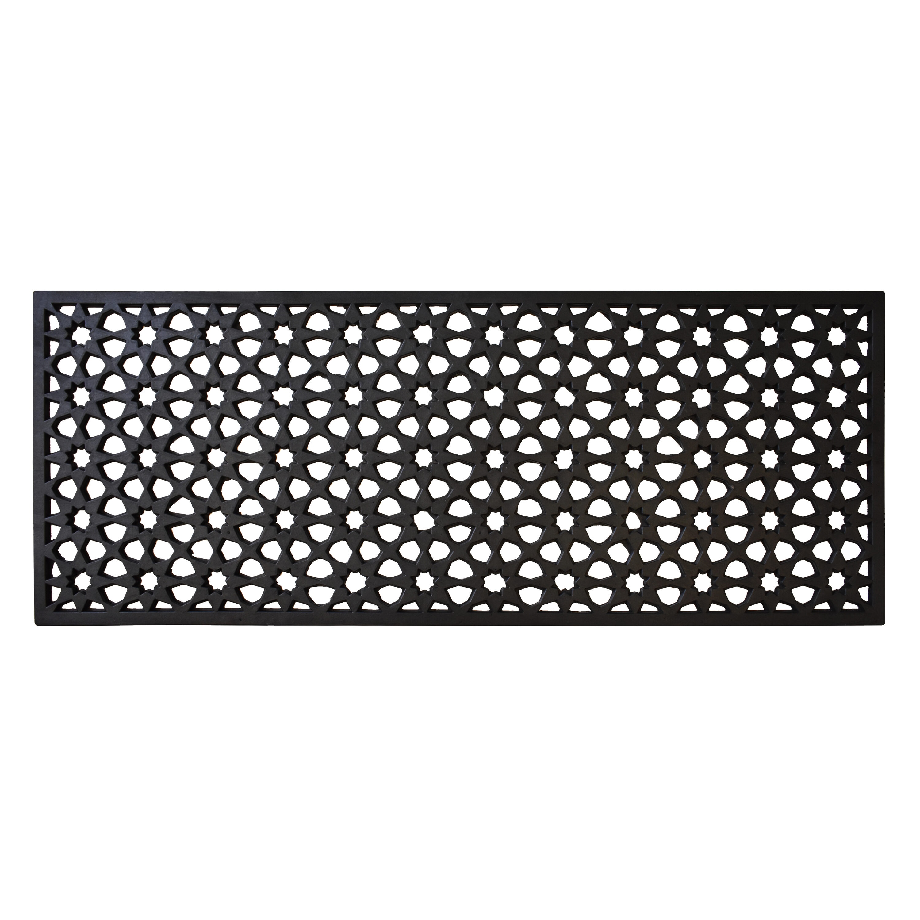 Callowaymills 106071848 Verbena Rubber Rectangular Indoor or outdoor Decorative Door mat