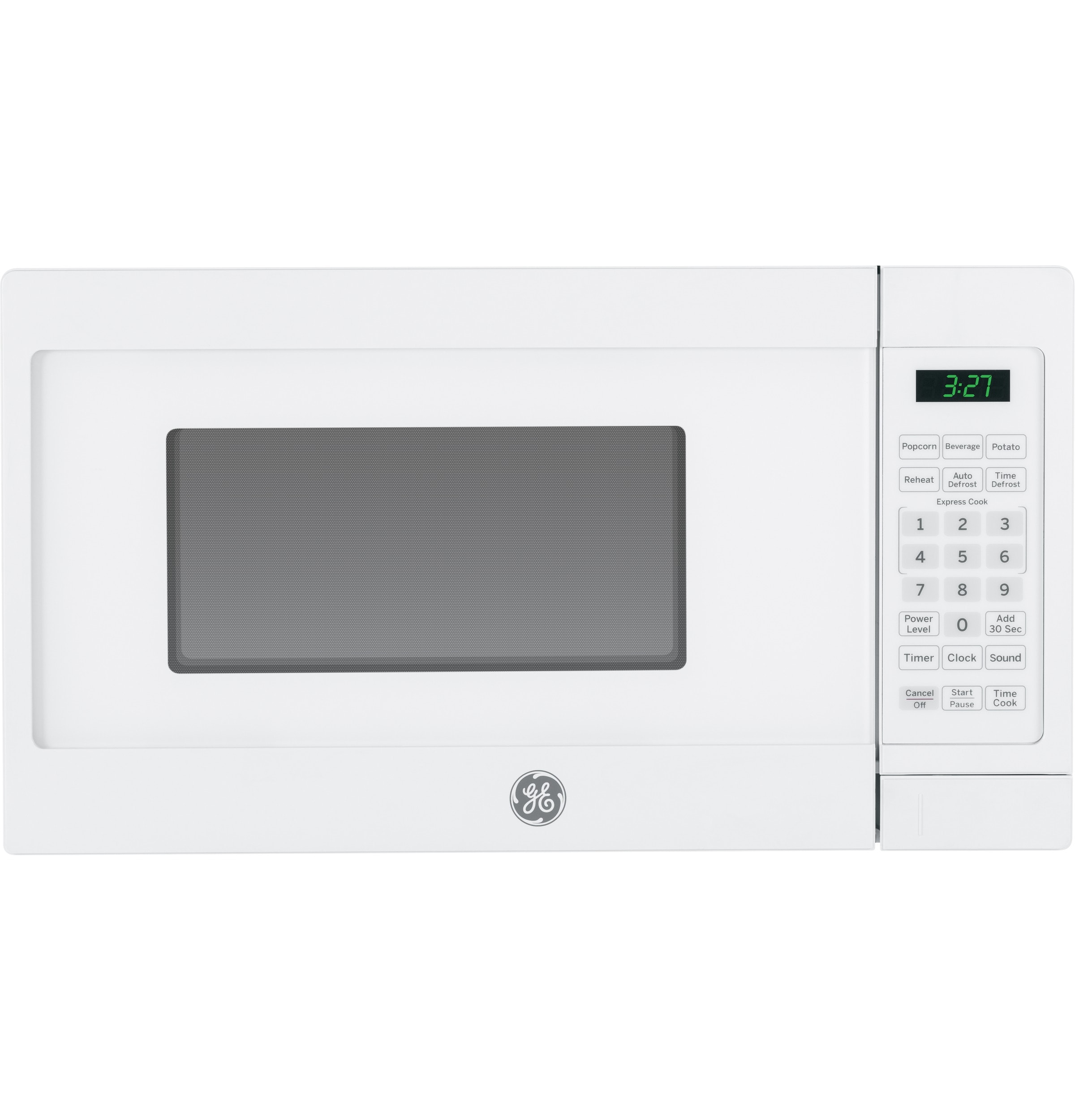 Sharp 17 in. 0.7 cu. ft. Countertop Microwave with 11 Power Levels - White