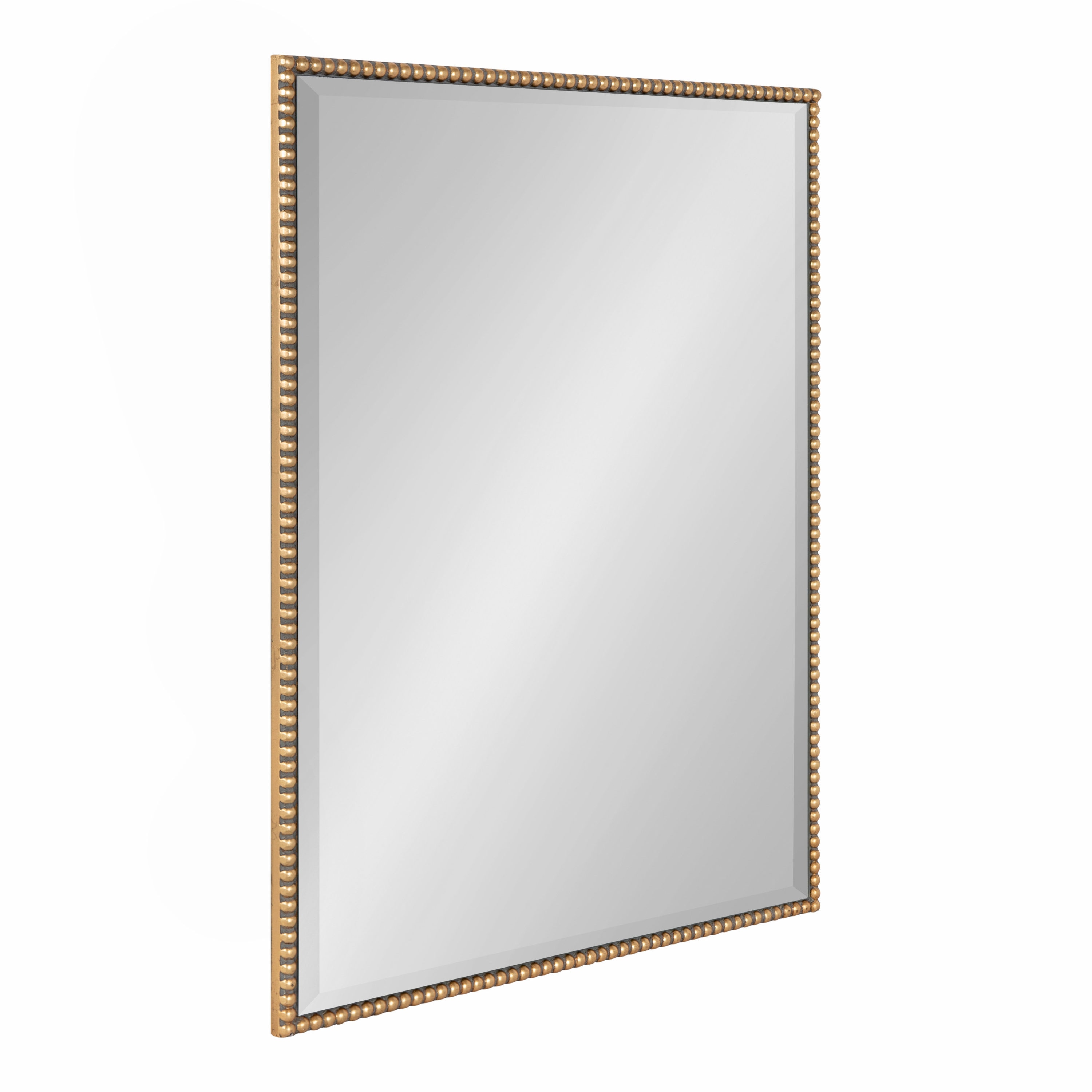 Kate and Laurel 218067 Gwendolyn 18-Inches W x 24-Inches H Rectangle Gold Framed Wall Mirror