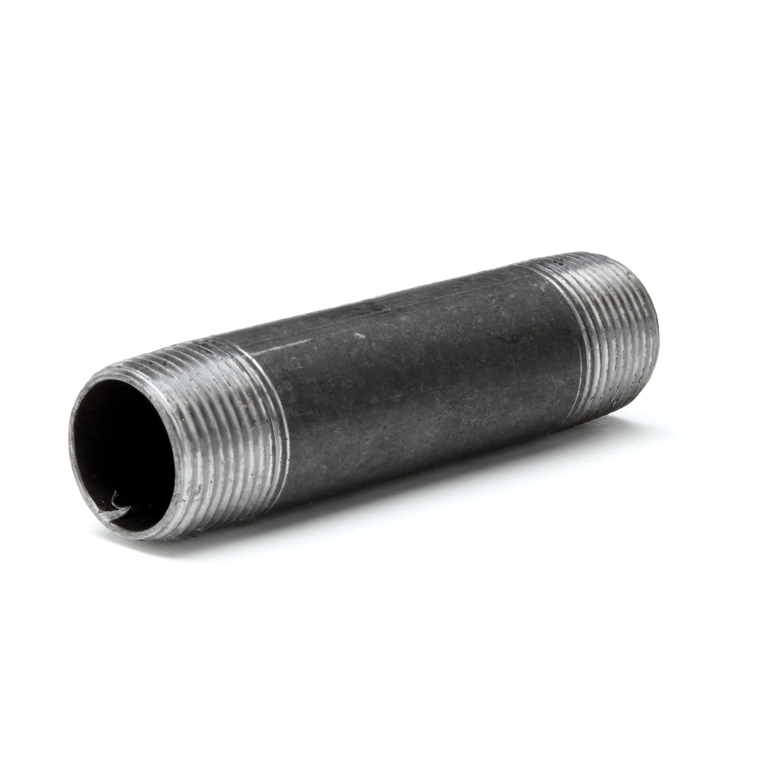 BECK Black Pipe Nipple,Threaded,3/4x4 In 330020405 