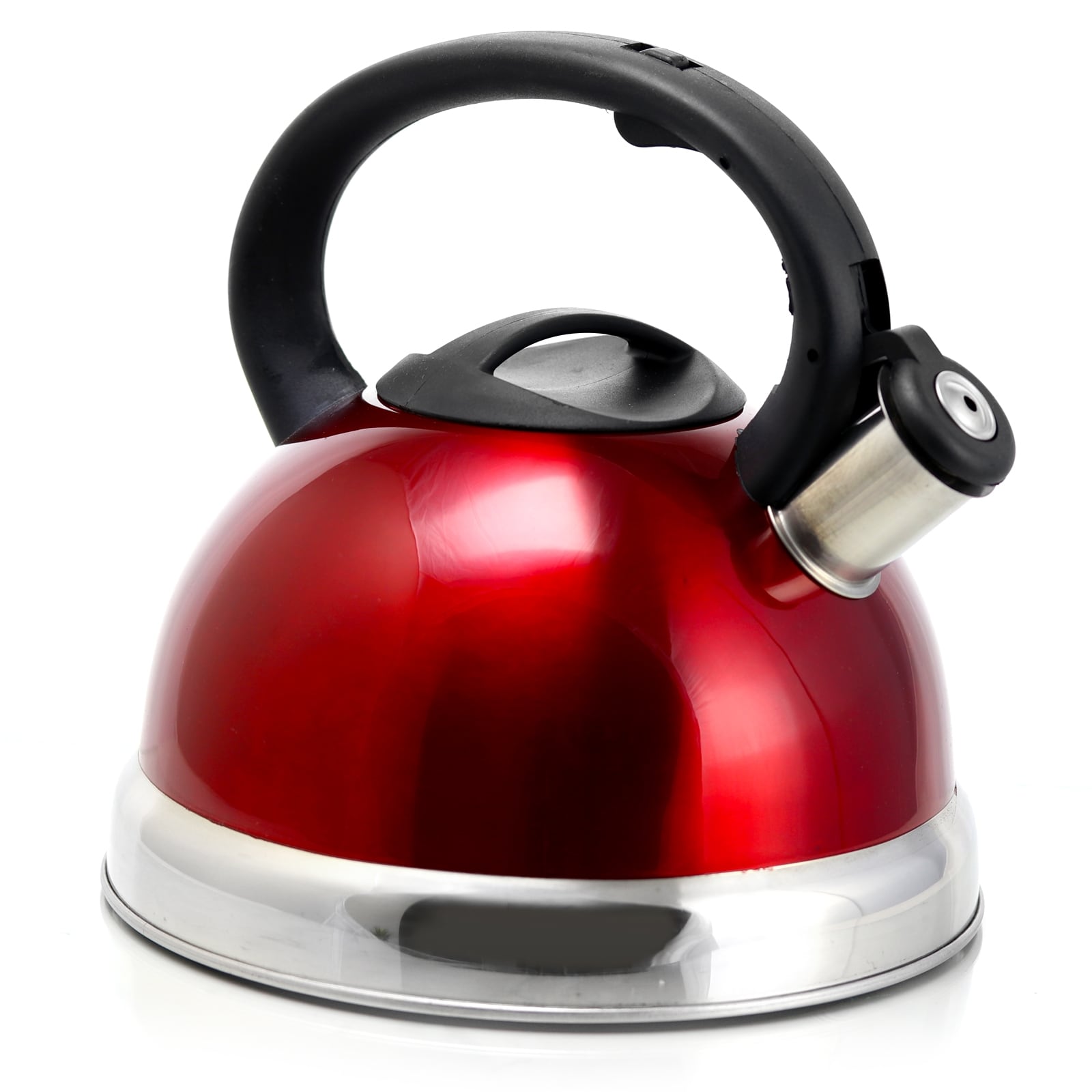 Courant Red 6-Cup Corded Digital Electric Kettle in the Water Boilers &  Kettles department at