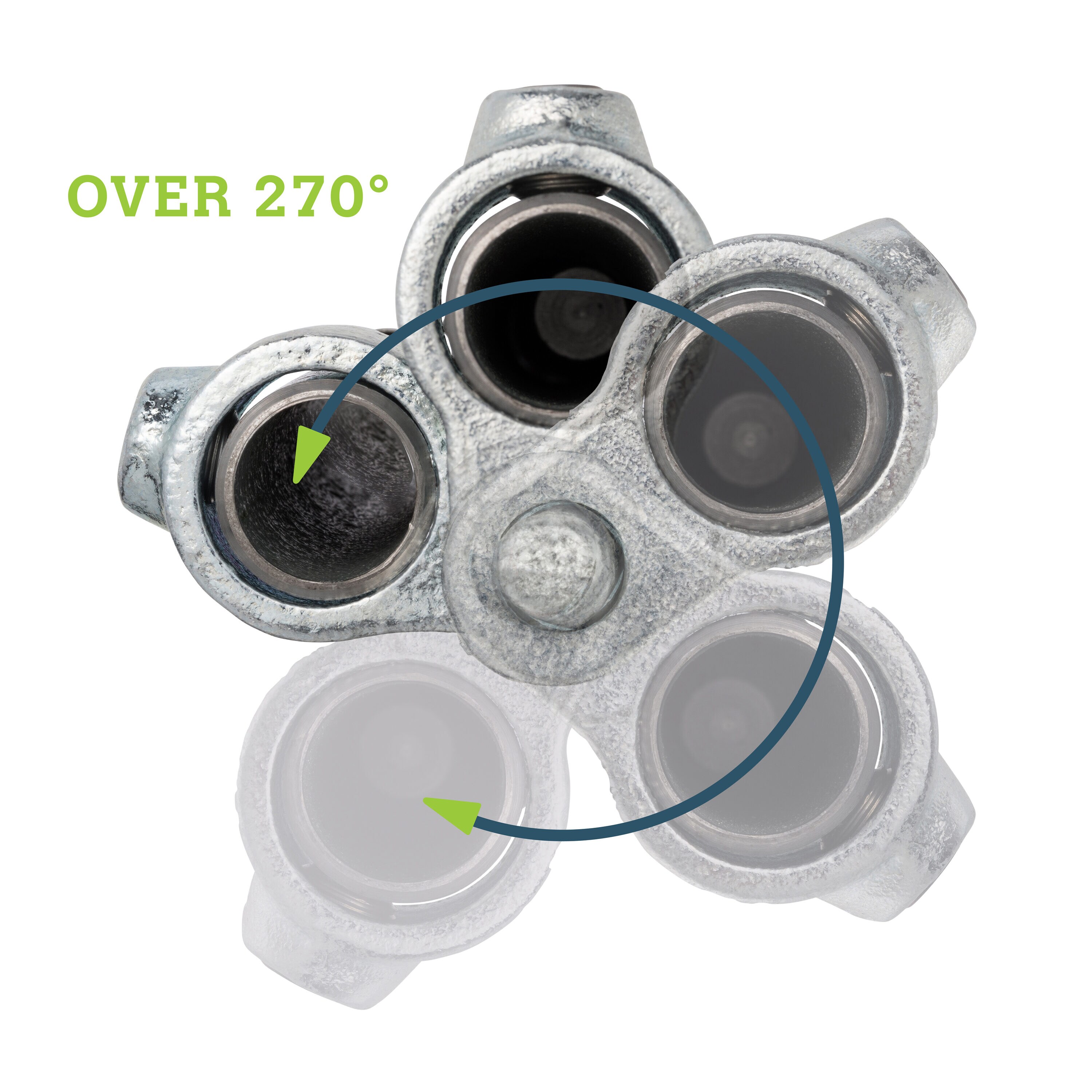 SteelTek 673-804HC Structural-Pipe-Fittings - View #3