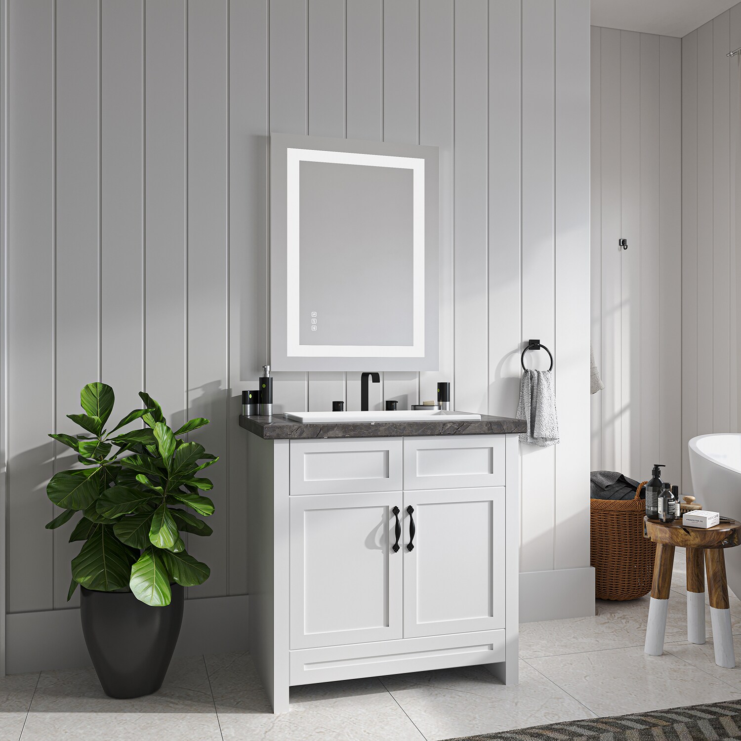waterpar TKLO-19035 Framed-Bath-Mirrors - View #13