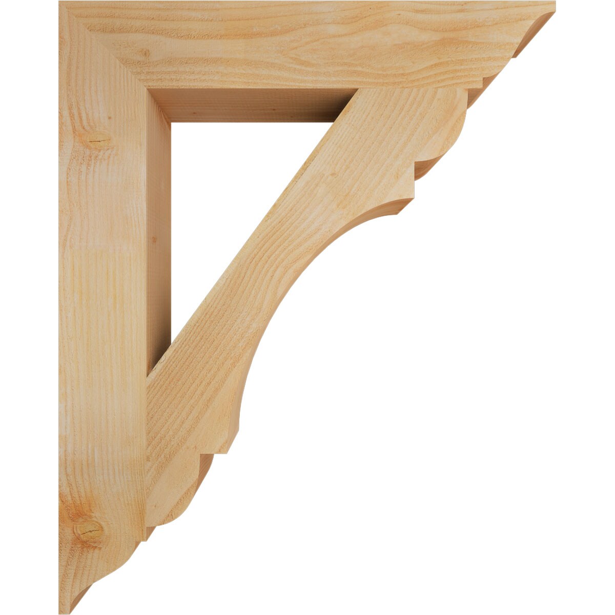 Ekena Millwork BKT06X34X42OLY01RDF Exterior-Brackets-Braces - View #3