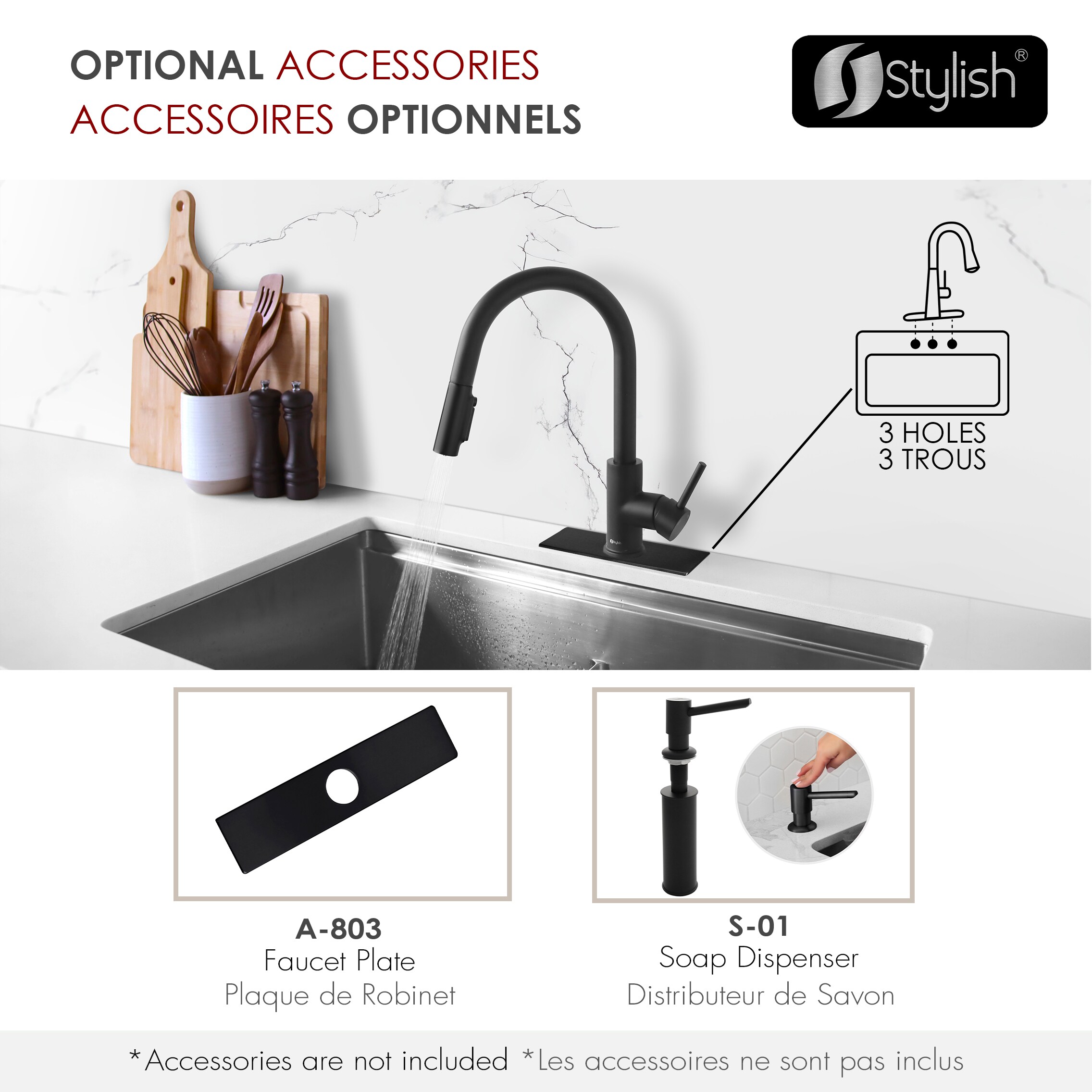 Stylish K-131NR Kitchen-Faucets - View #13