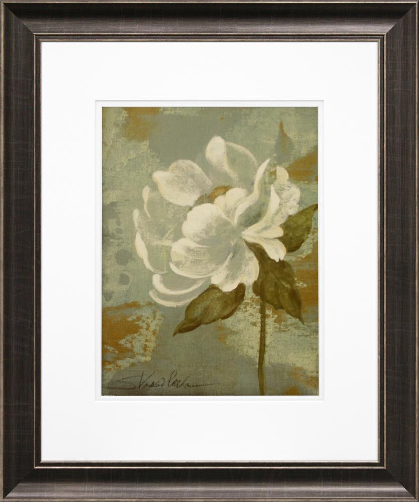 Timeless Frames Framed 24.38-in H x 20.38-in W Floral Paper Print at ...