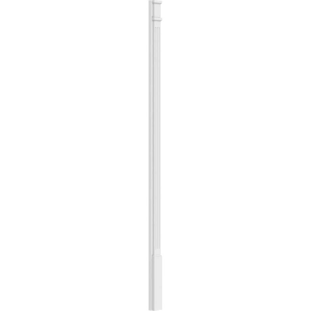 Ekena Millwork PILP04X090FL02-2 Entry-Door-Casing-Accents - View #4