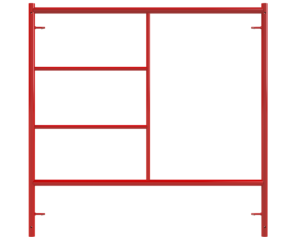 Build Frames Steel 5.42-ft H x 5.14-ft L Exterior Mason Scaffold 